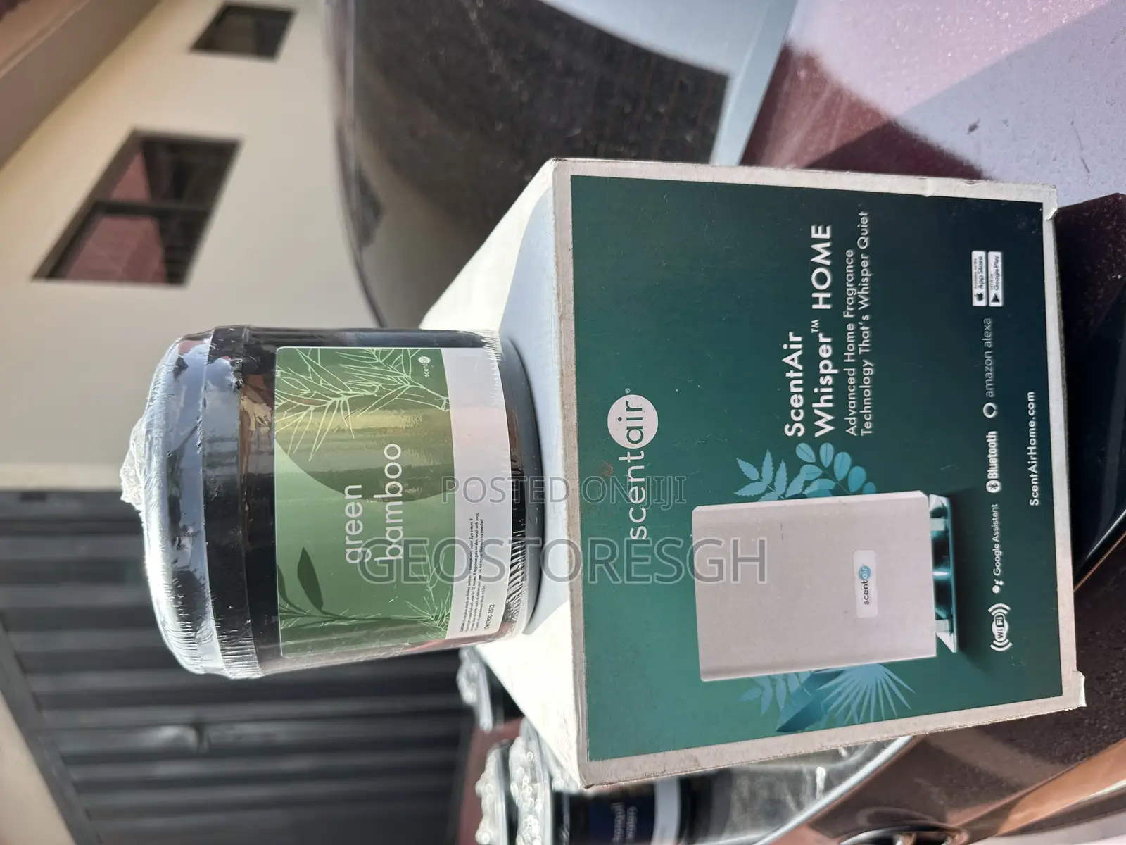 Scent Air Whisper Home Diffuser With Free Fragrance