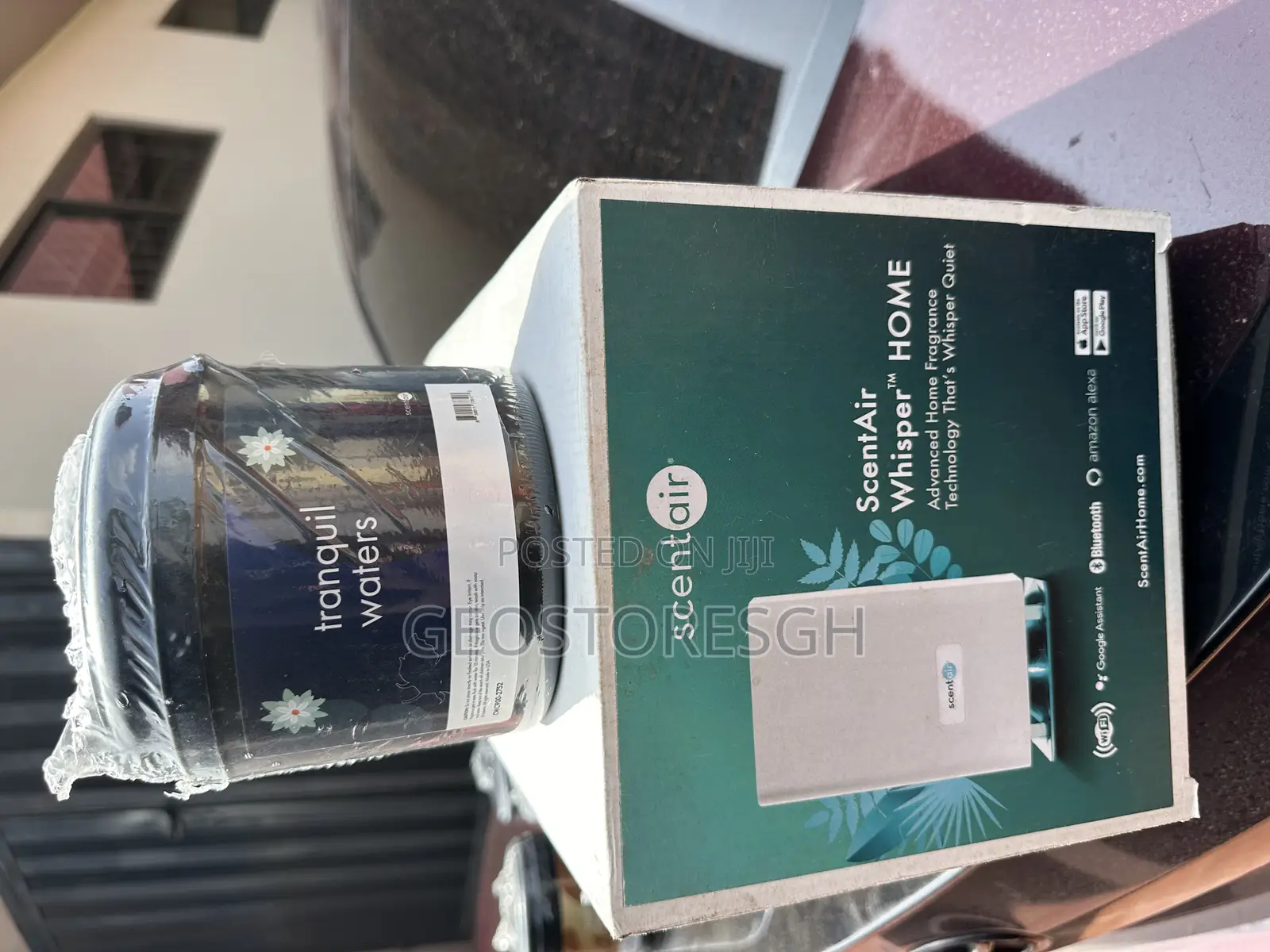 Scent Air Whisper Home Diffuser With Free Fragrance