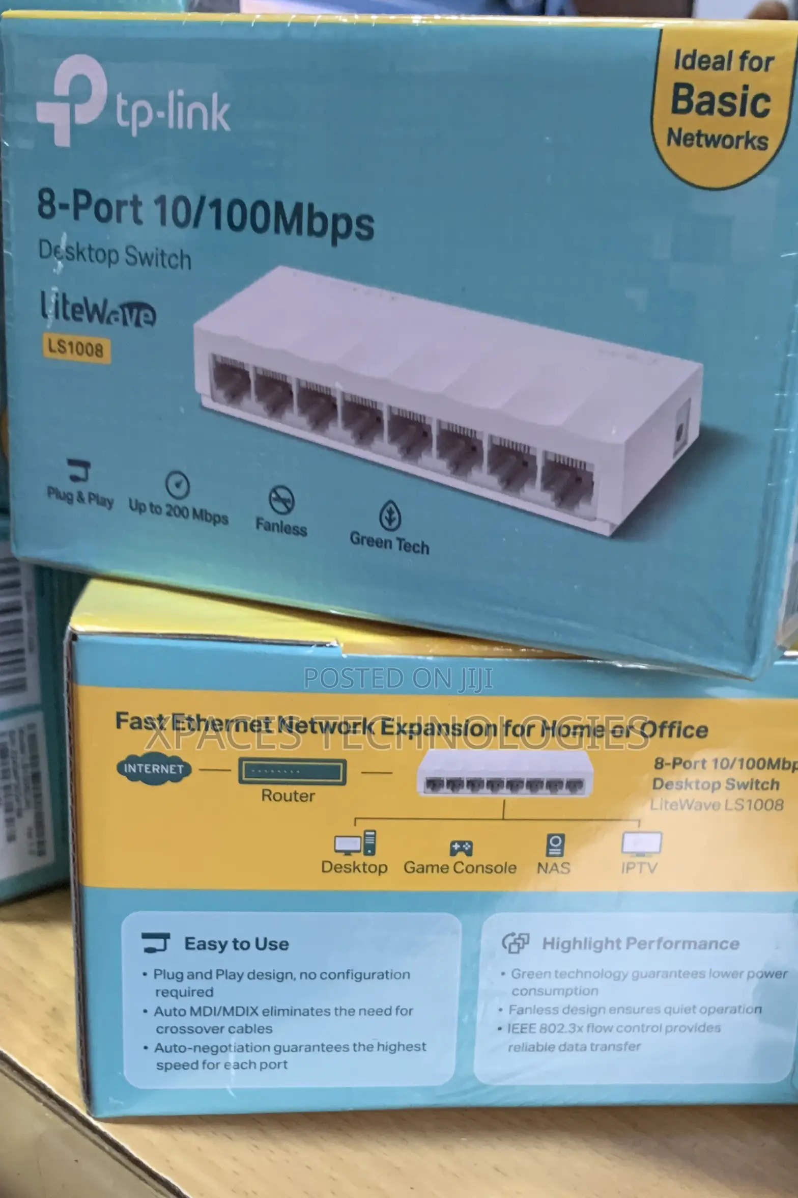 Tp-Link 8port Desktop Switch Litewave Ls 1008g