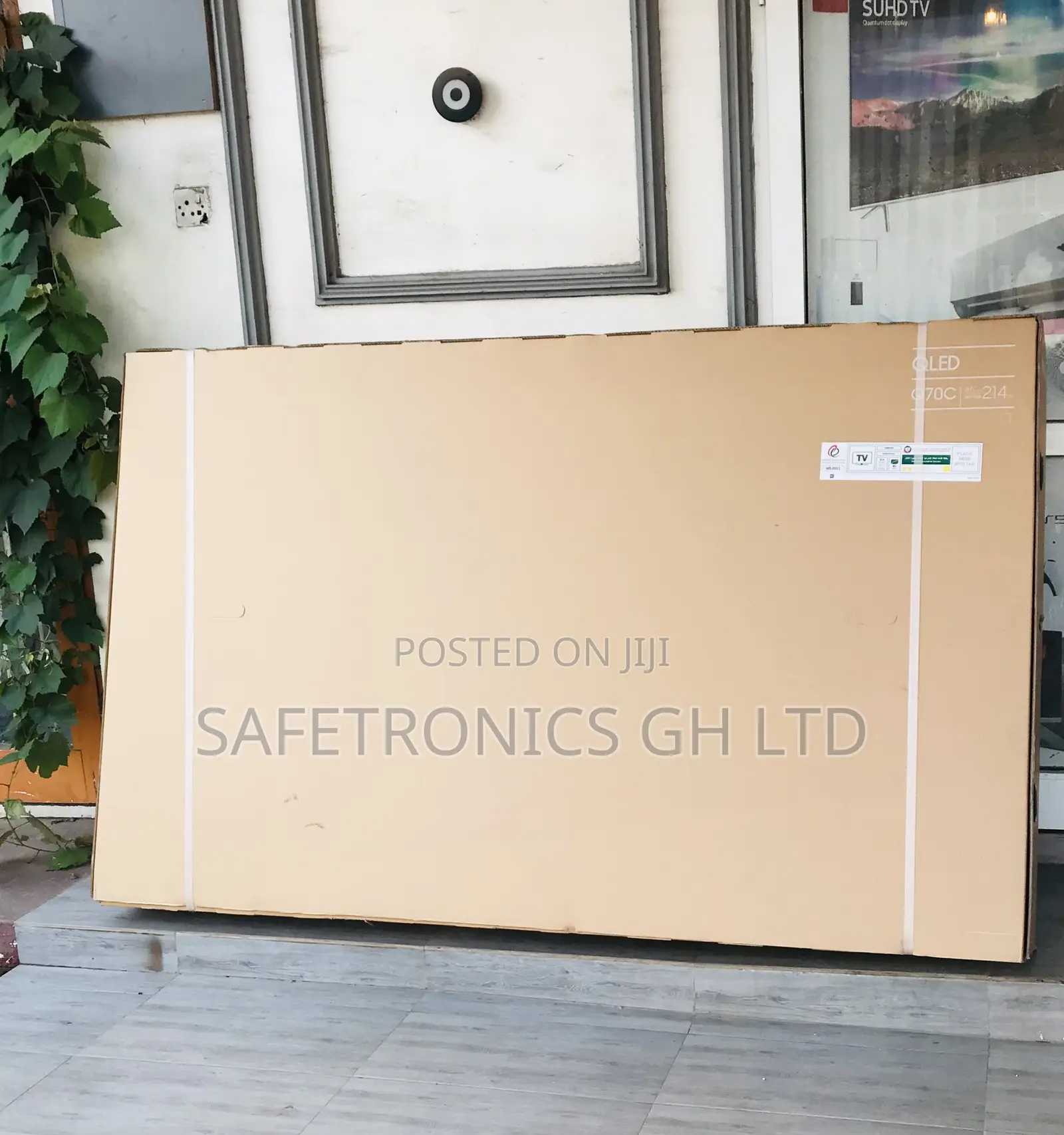 Smart 85”Led Uhd Crystal Samsung Cu80 Tv