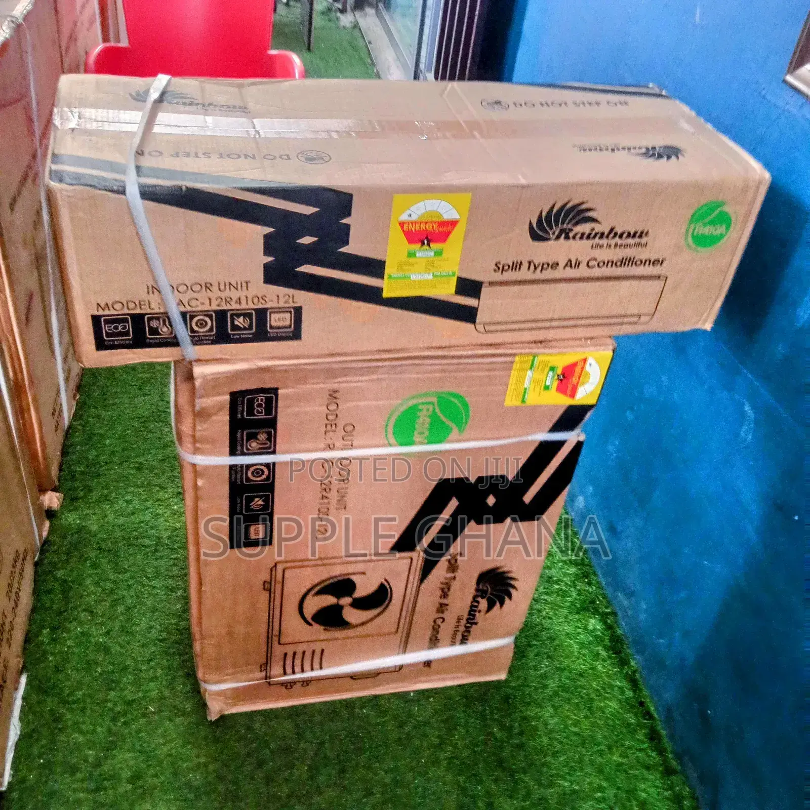 Indoor Unit and Outdoor Door Unit Rainbow Air Conditioner AC