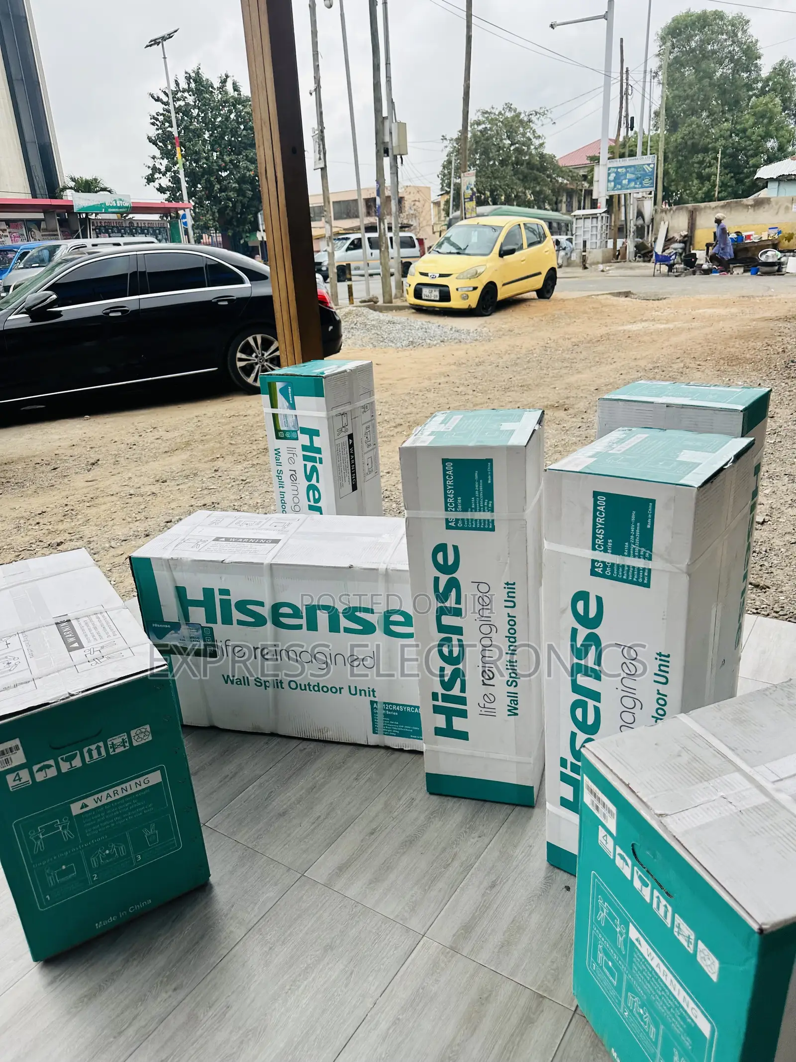 Non Inverter Split R410 Gas Hisense 1.5hp