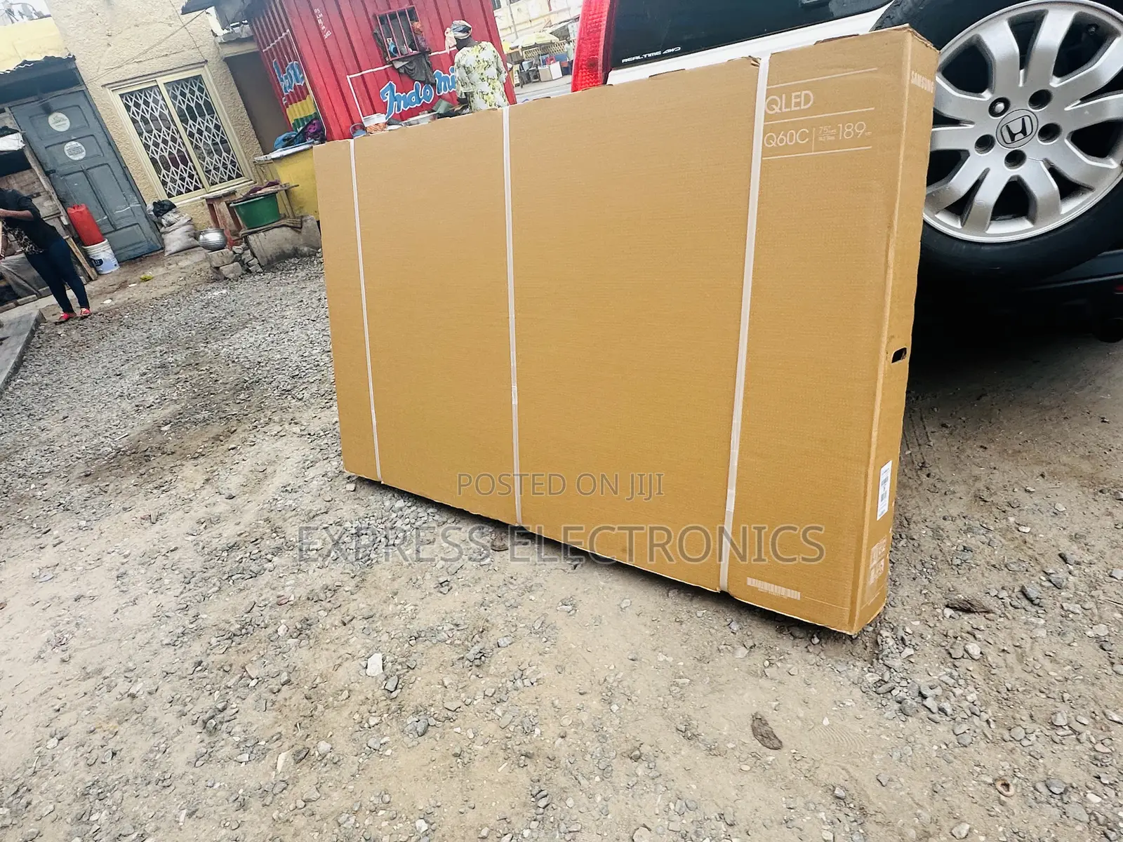 Slim Qled Smart Glossy Black Samsung 75”Q60