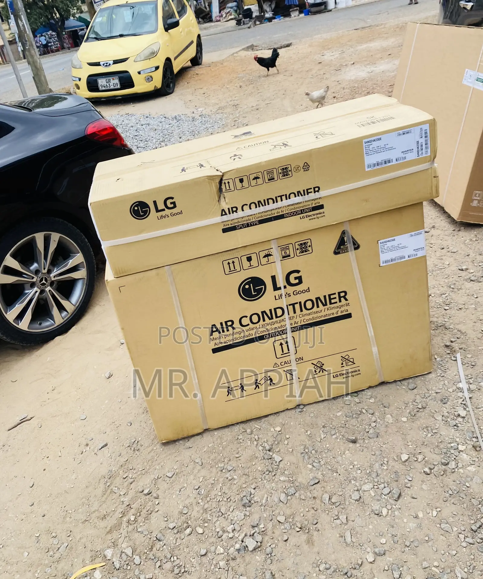 Super Chilling LG S4-Q24k23 2.5hp Split Dual Inverter Ac.