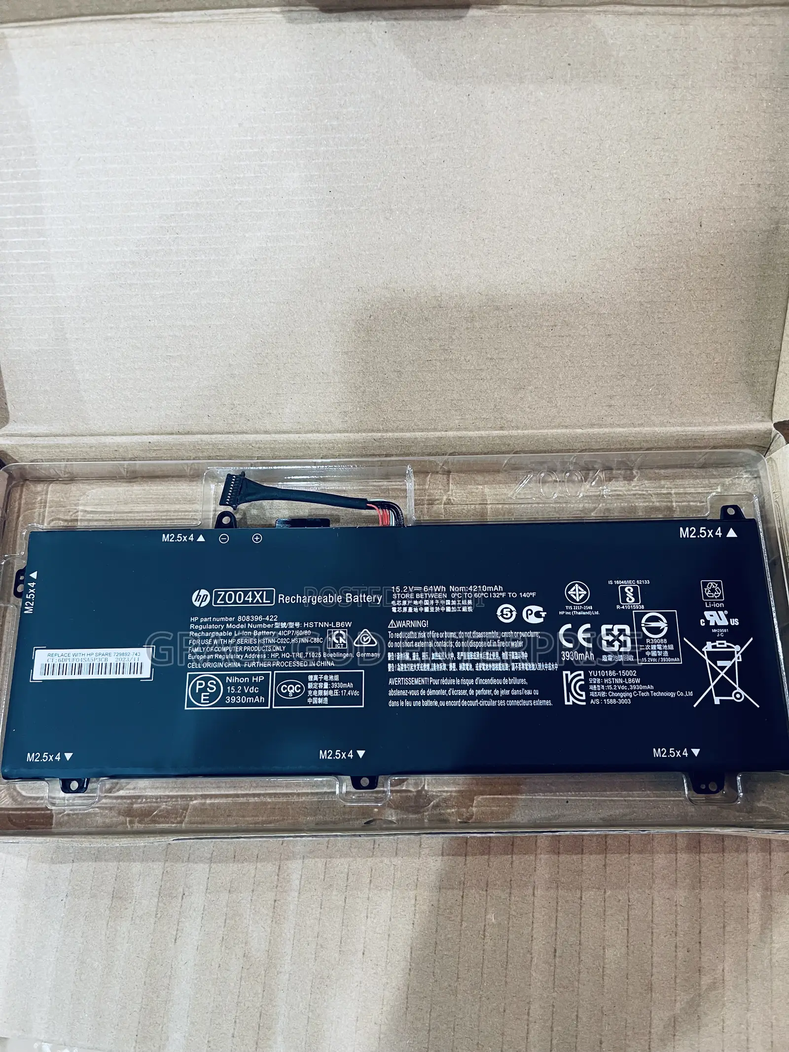 Genuine Battery ZO04XL for HP Zbook Studio G3 G4 Series