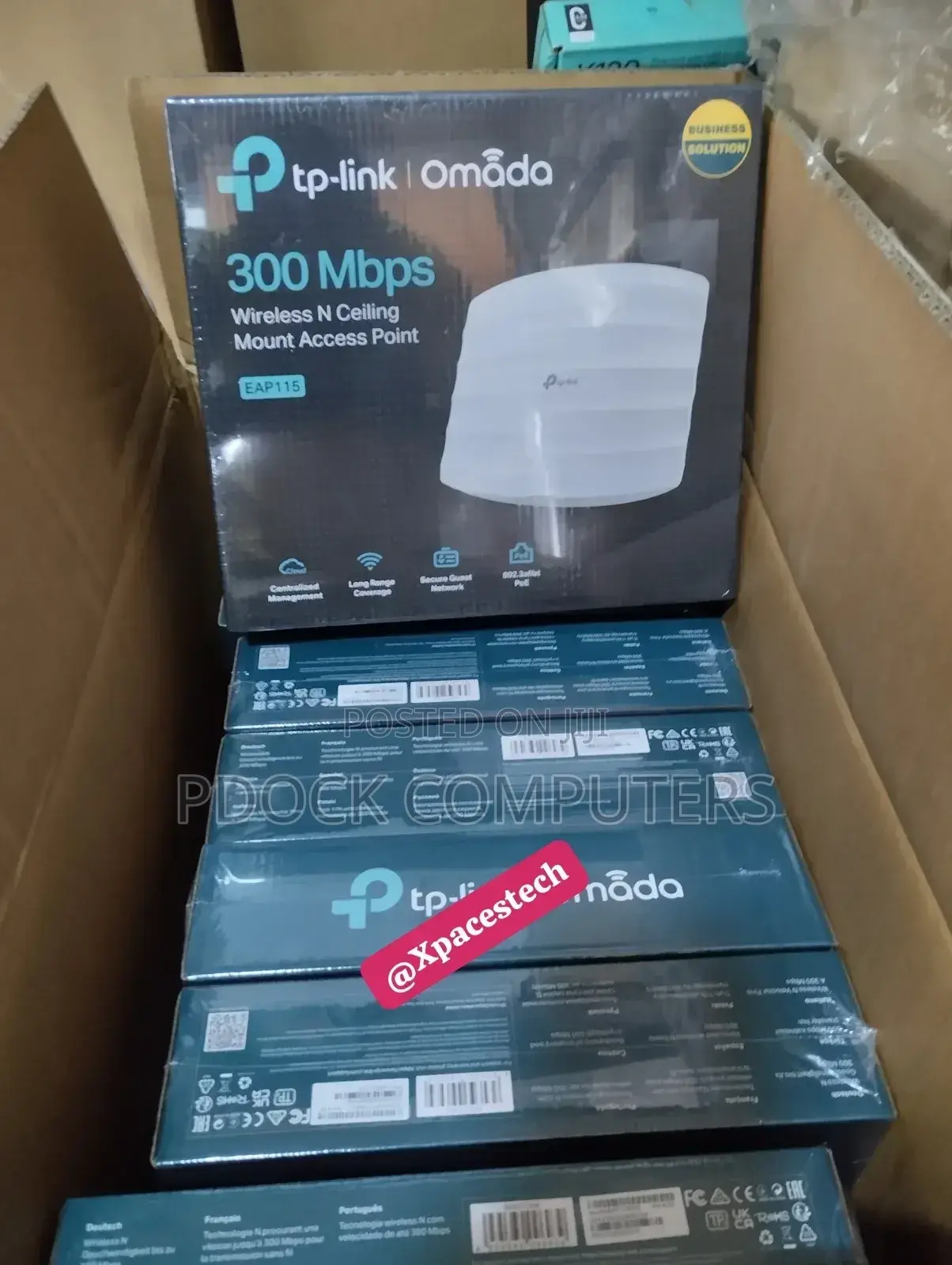 Tp-Link N300 Ceiling Mount Wireless Access Point (Eap 115)
