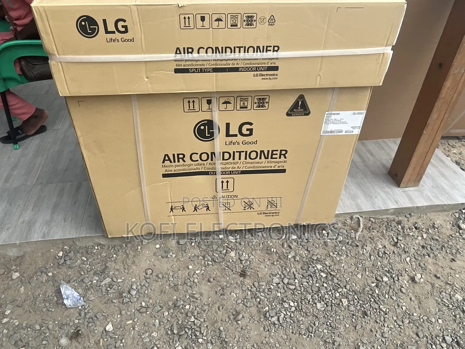 Jet Cool LG Split Air Conditioner Dual Cool Inverter