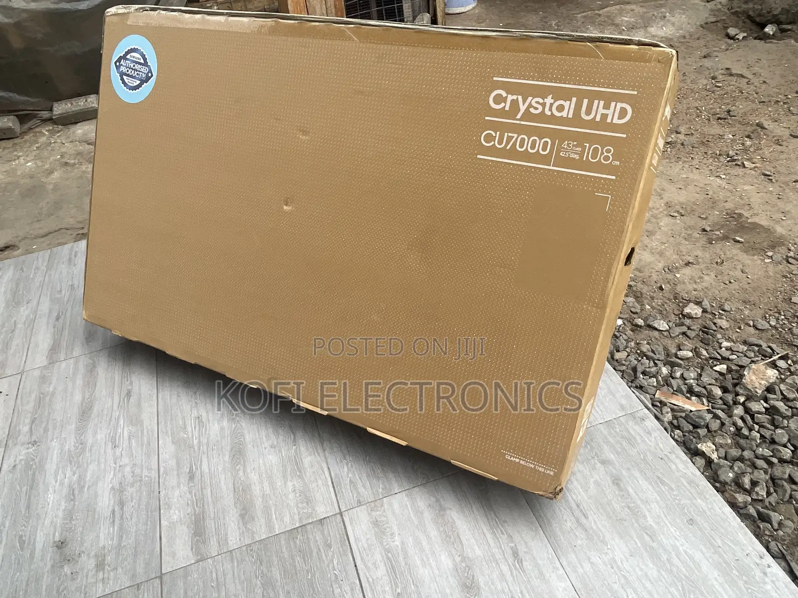 Durable Samsung LED TV 43′′ Uhd Resolution 43cu7172