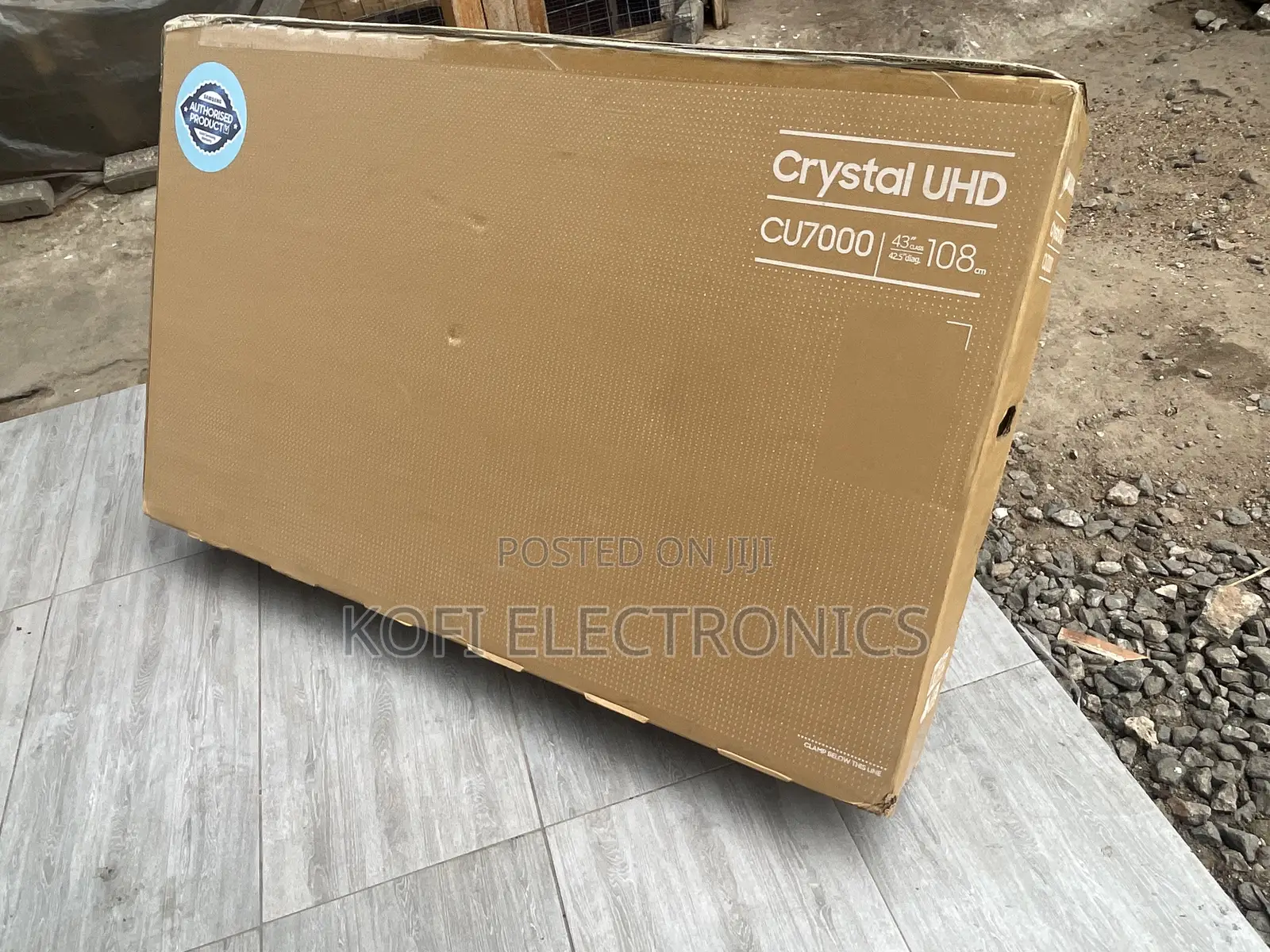 Durable Samsung LED TV 43′′ Uhd Resolution 43cu7172