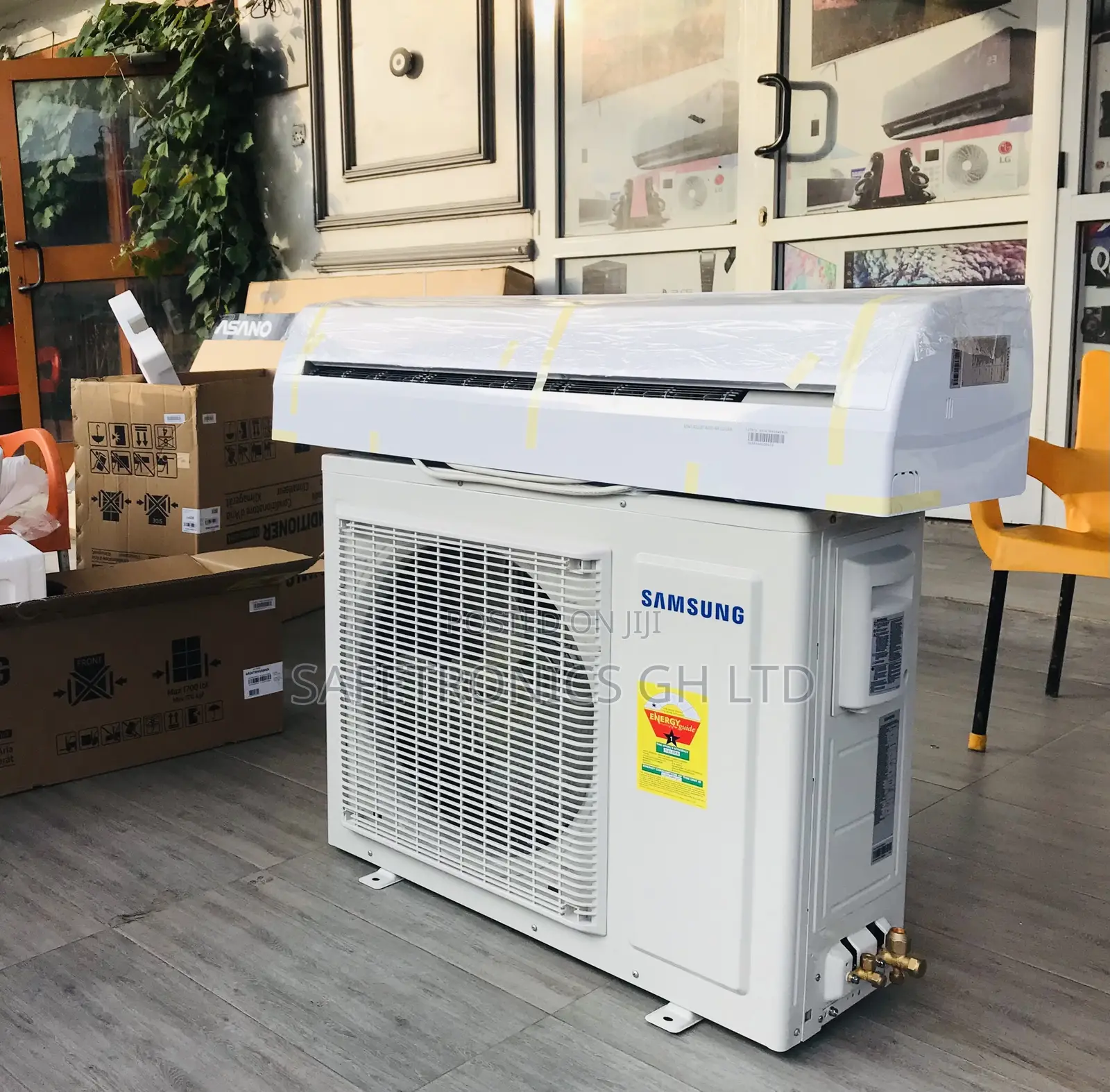 Original  R410 Samsung 2.0hp Gas White AC 