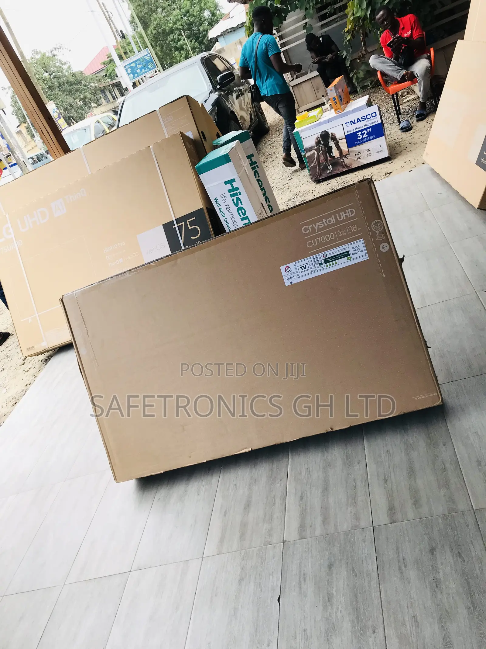 55 Inch Smart Led Uhd Cu70 Samsung (Black) Tv