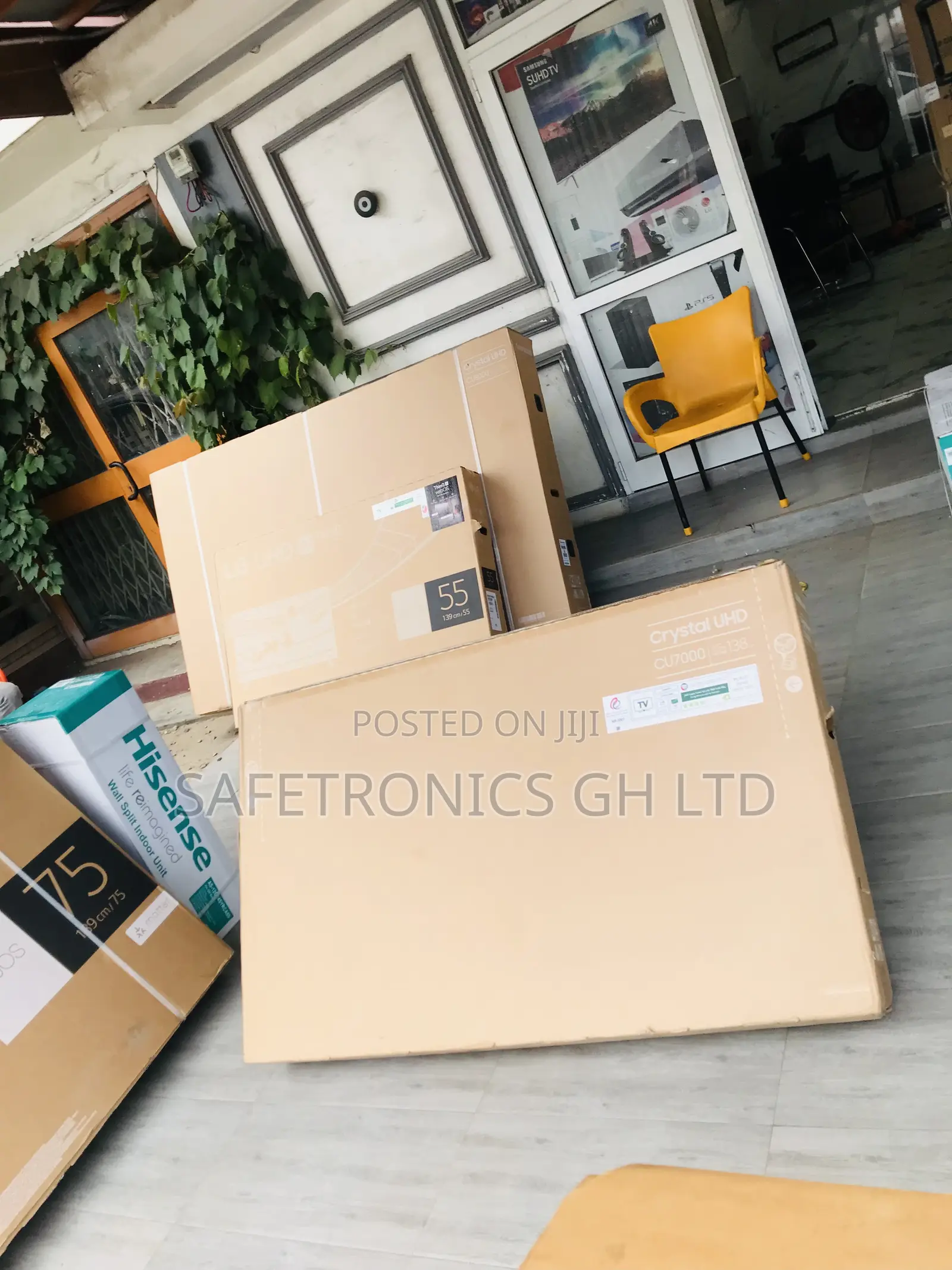 Led Smart Crystal Uhd 55 Inch Samsung Cu70 Tv
