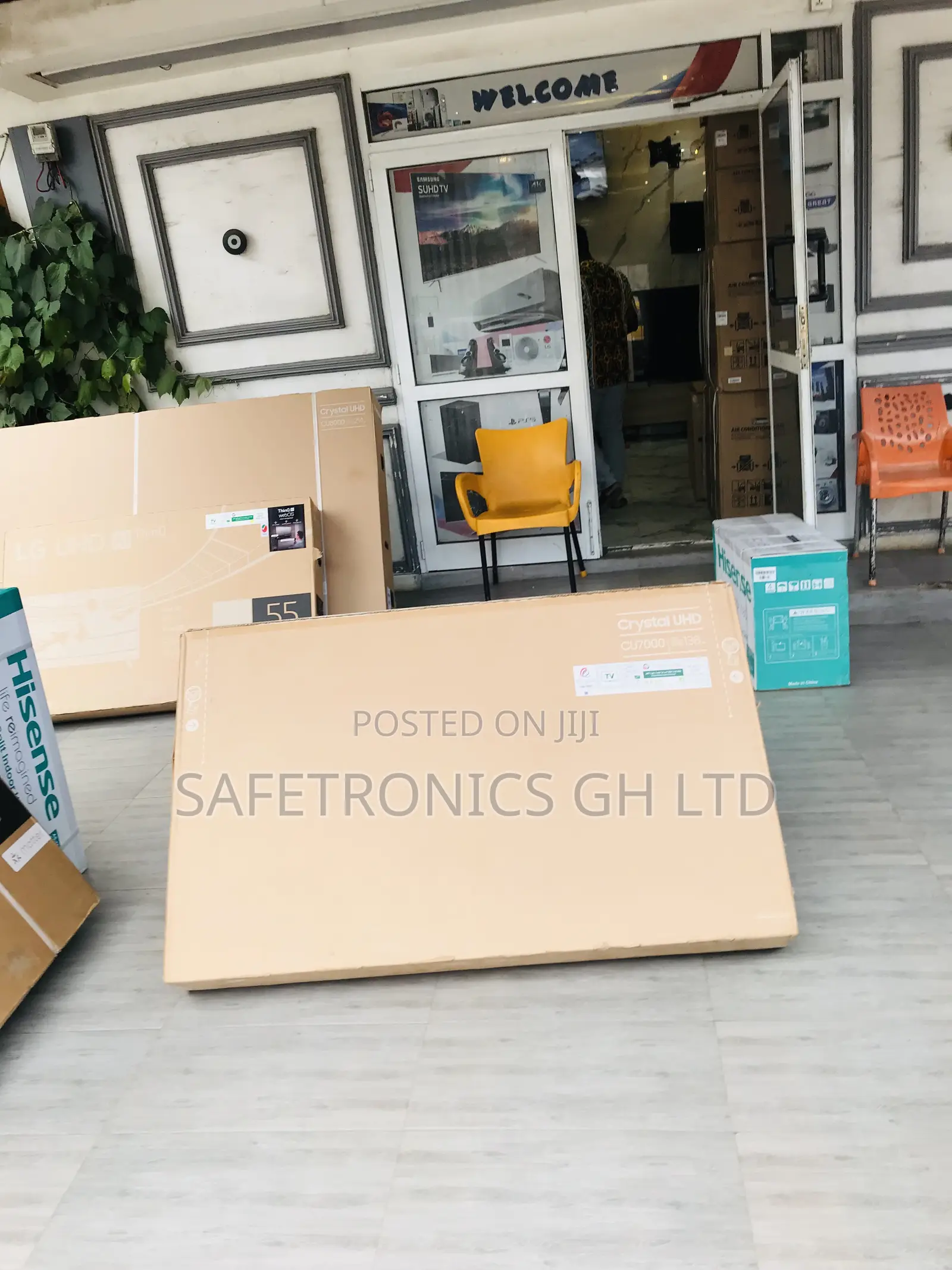 Glossy Led Uhd Smart Samsung Cu70 55 Inch Tv