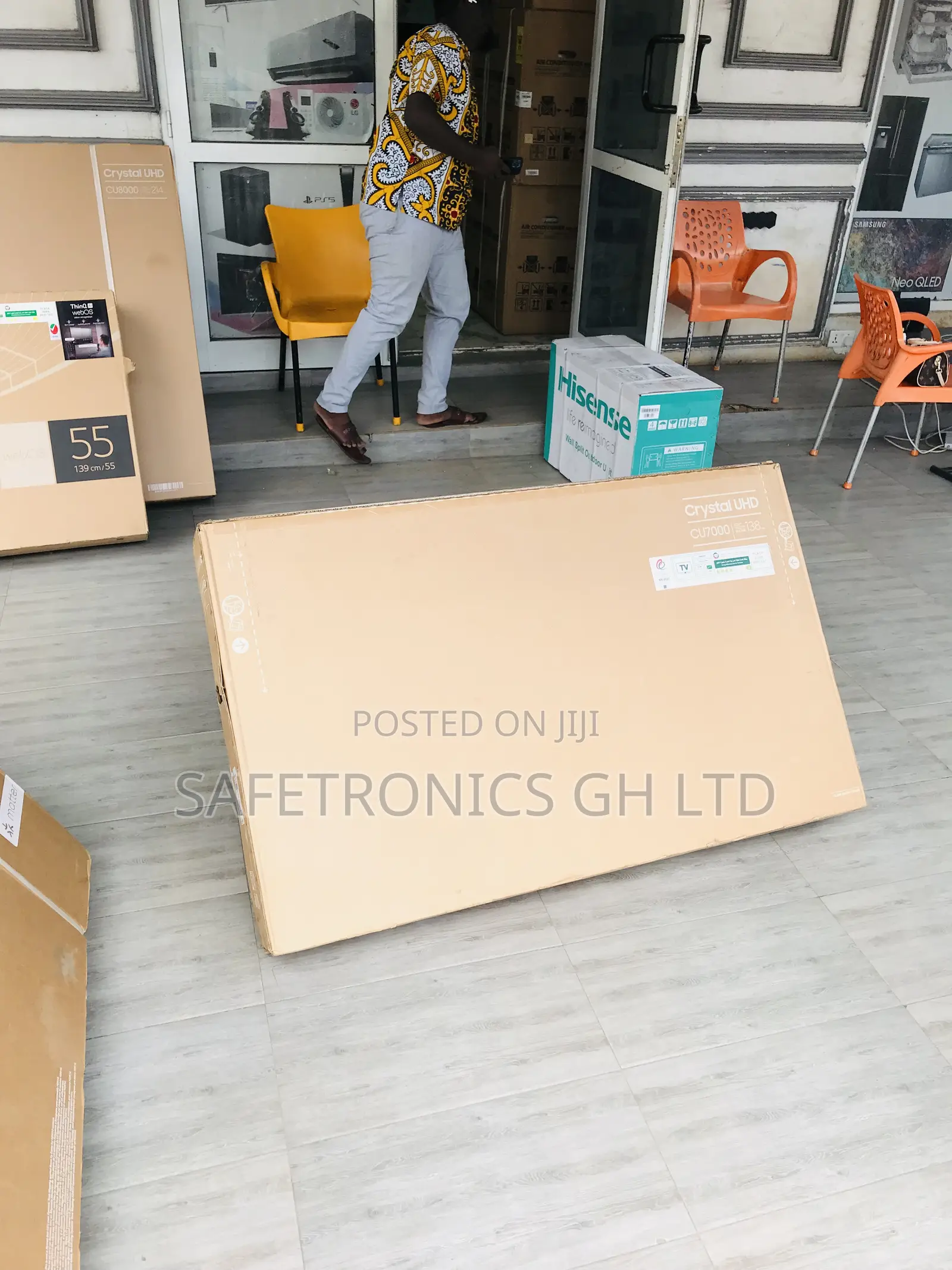 Glossy Led Uhd Smart Samsung Cu70 55 Inch Tv