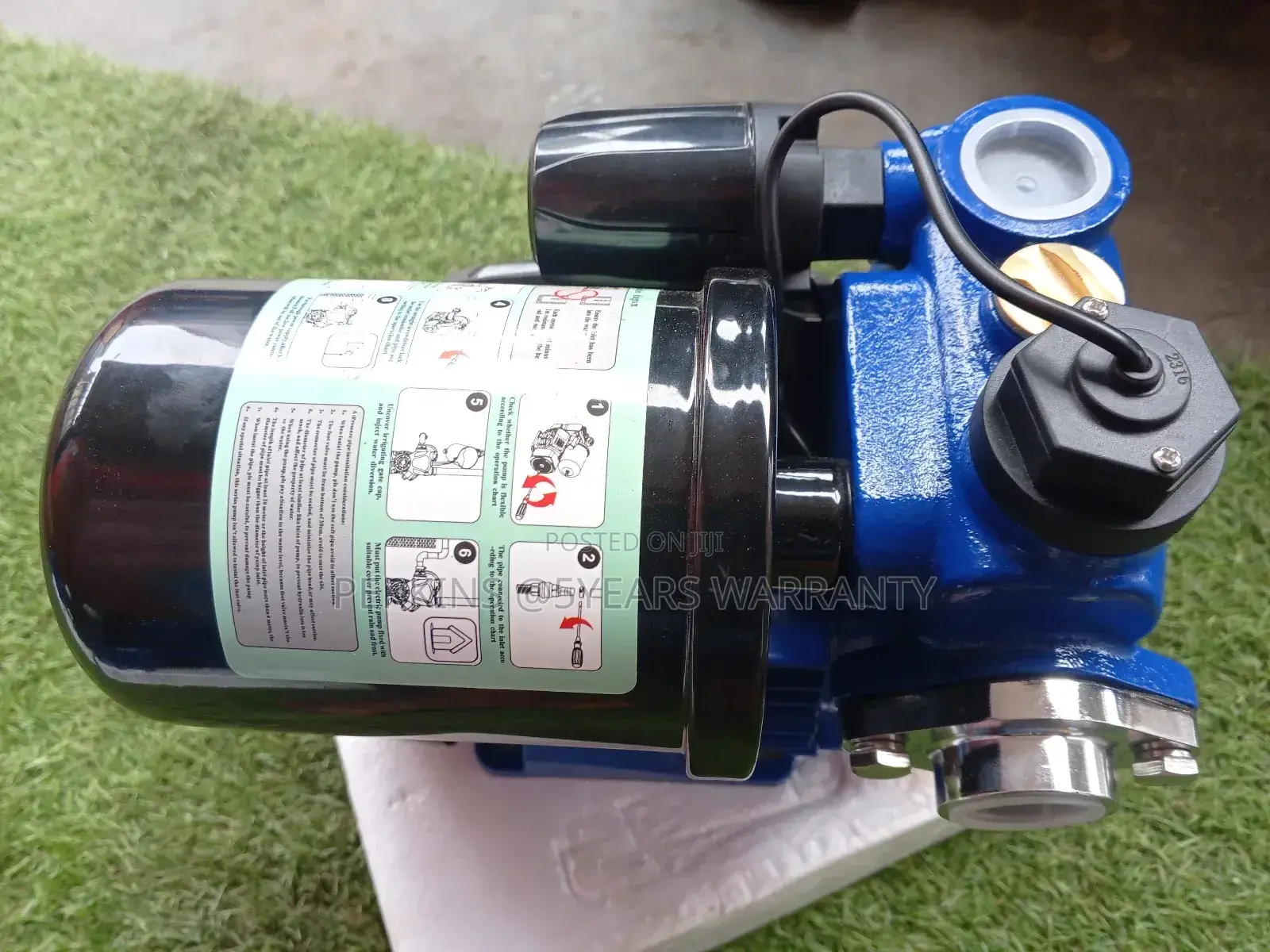 Chimp 1.0hp Quality Water Pump Stainless Steel