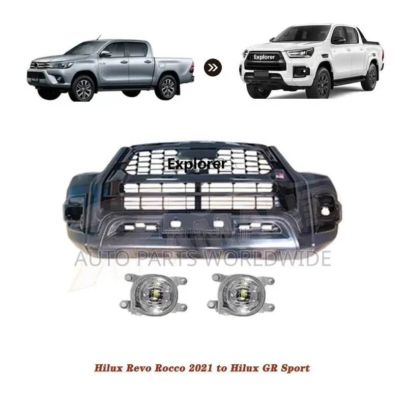 Toyota Hilux Front Bumper Upgrade 2021