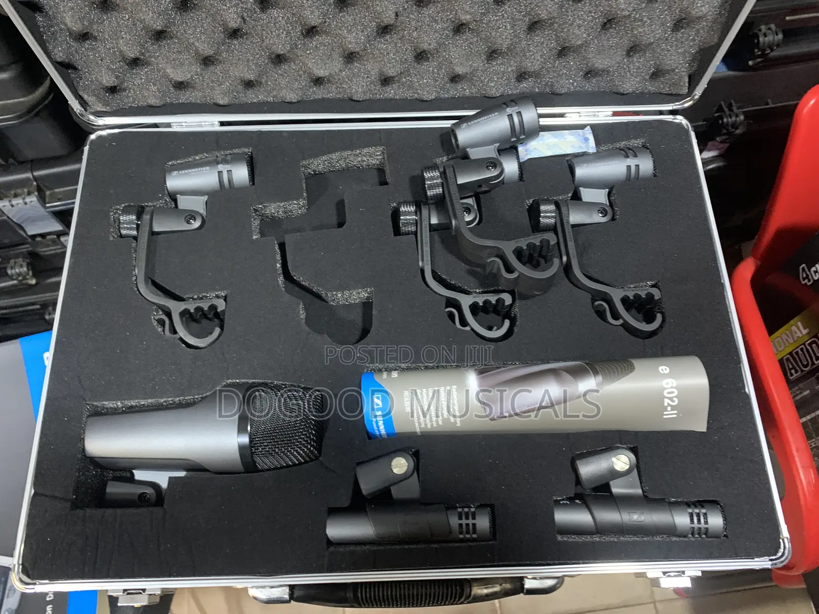 SENNHEISER E604 7piece Durm Microphones Set