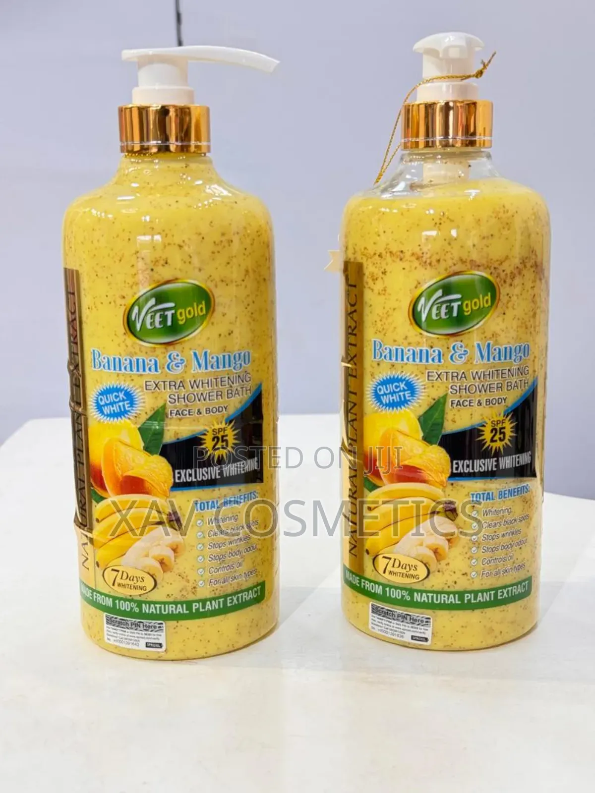 Veetgold Banana Mango Extra Whitening Shower Gel