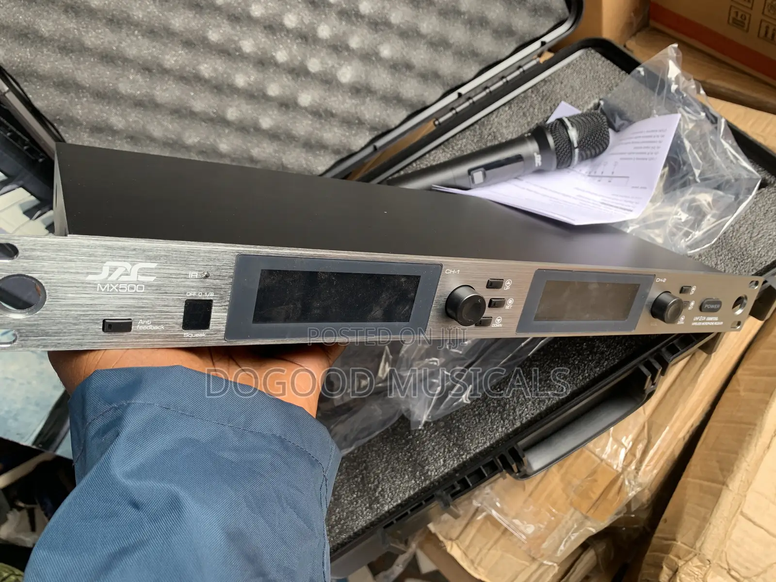 Jac Mx-500 2in1 Digital Wireless Microphone