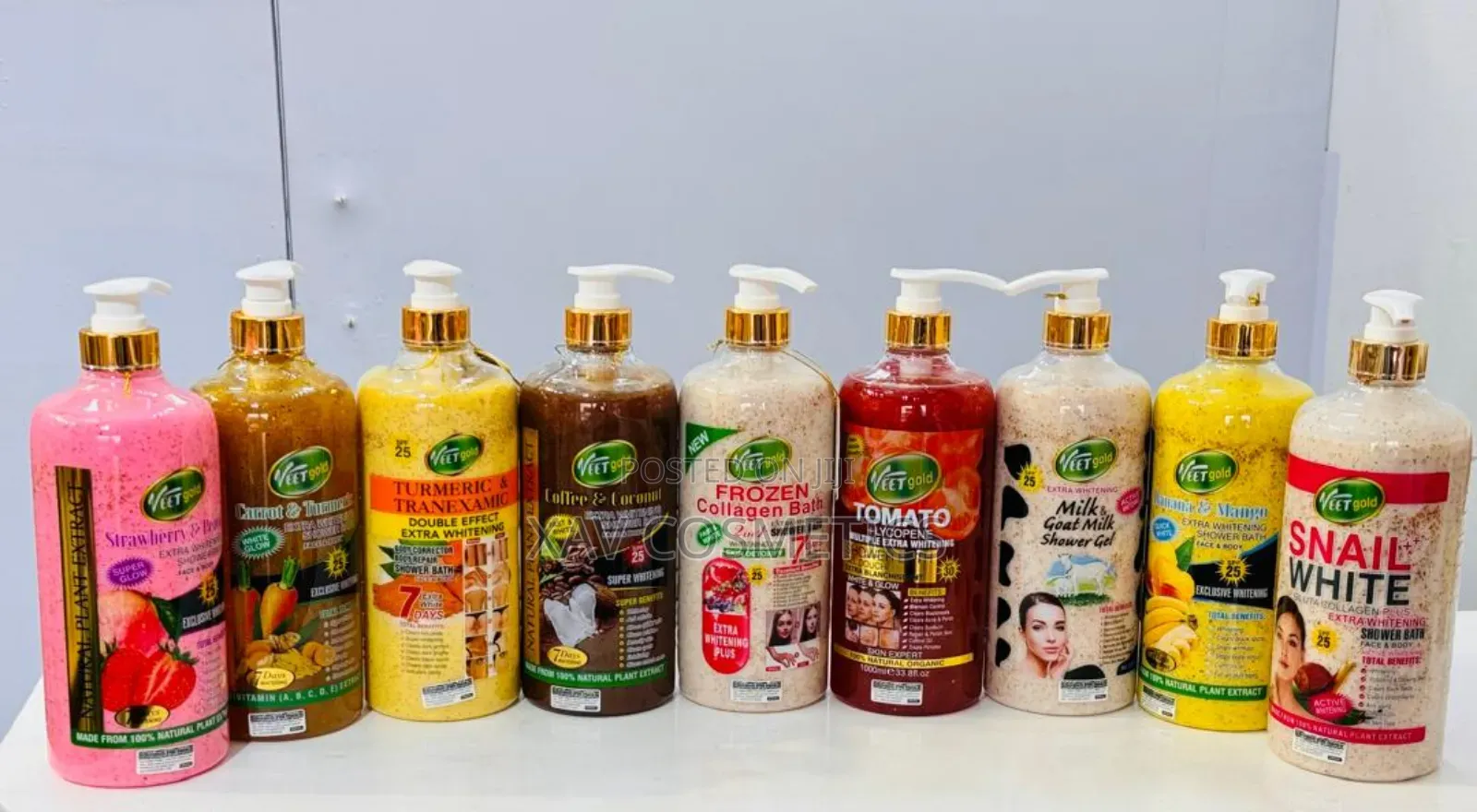 Veetgold Shower Gel in Ranges