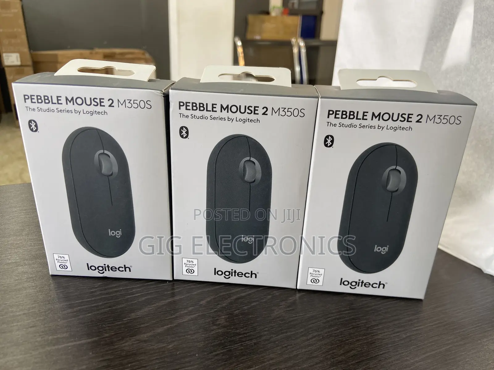 Logitech Pebble Mouse 2 M350s Slim Bluetooth Wireless Mouse