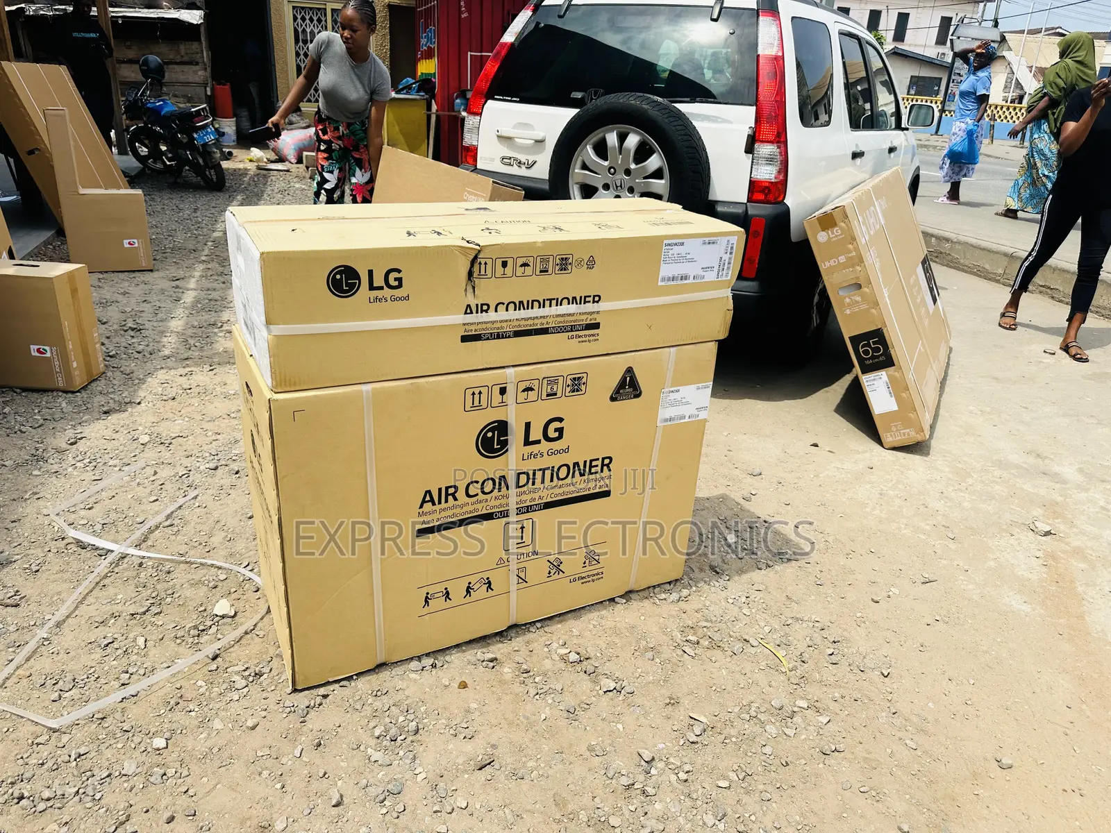 Fire Proof Electric Box LG S4-Q24k23 AC Dual Inverter