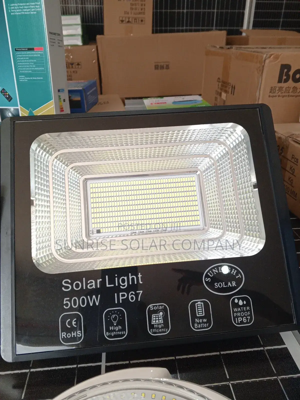 Solar Floodlight 500w