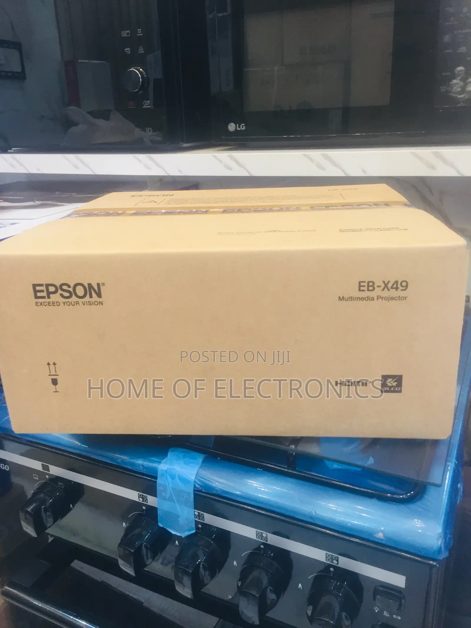 Order for New Epson EB-X49 3600 Lumens Network Projector