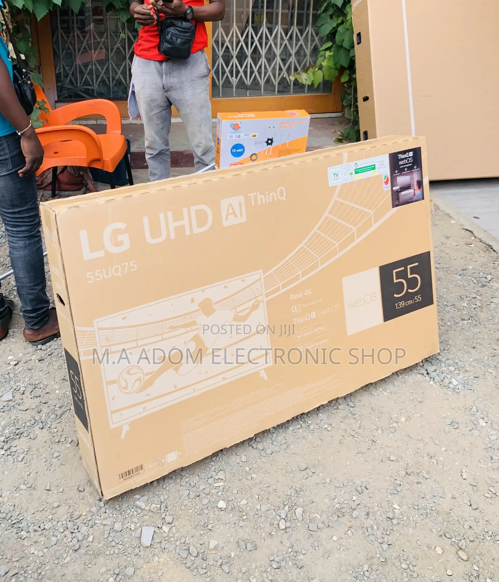 Uniquely Designed LG 55 Inch Uhd 4k Smart Television.