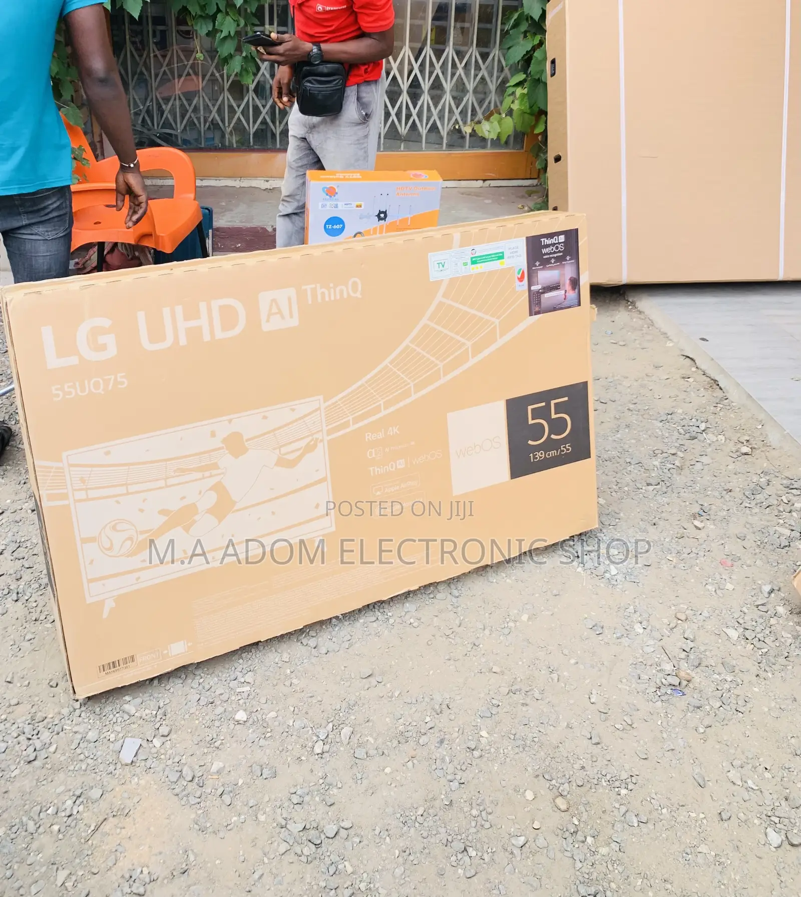 Uniquely Designed LG 55 Inch Uhd 4k Smart Television.