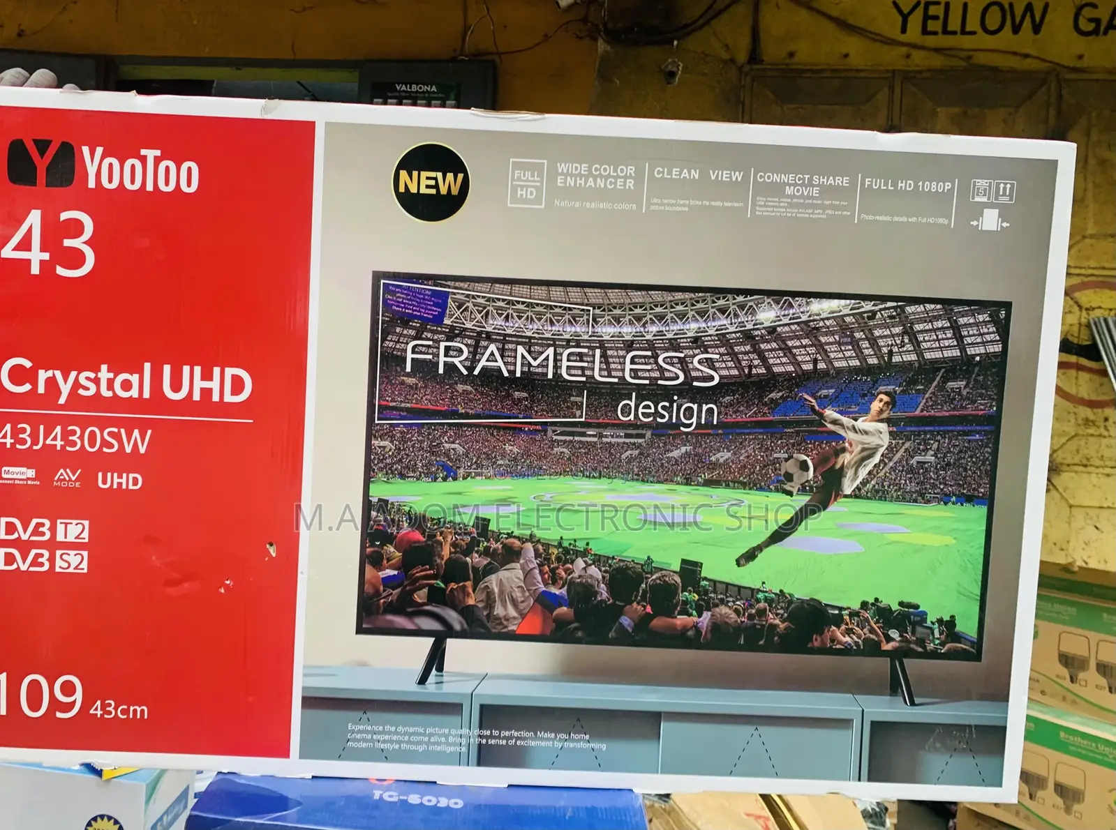 Shop Authentic Yootoo 43 Inch Crystal Uhd Television.