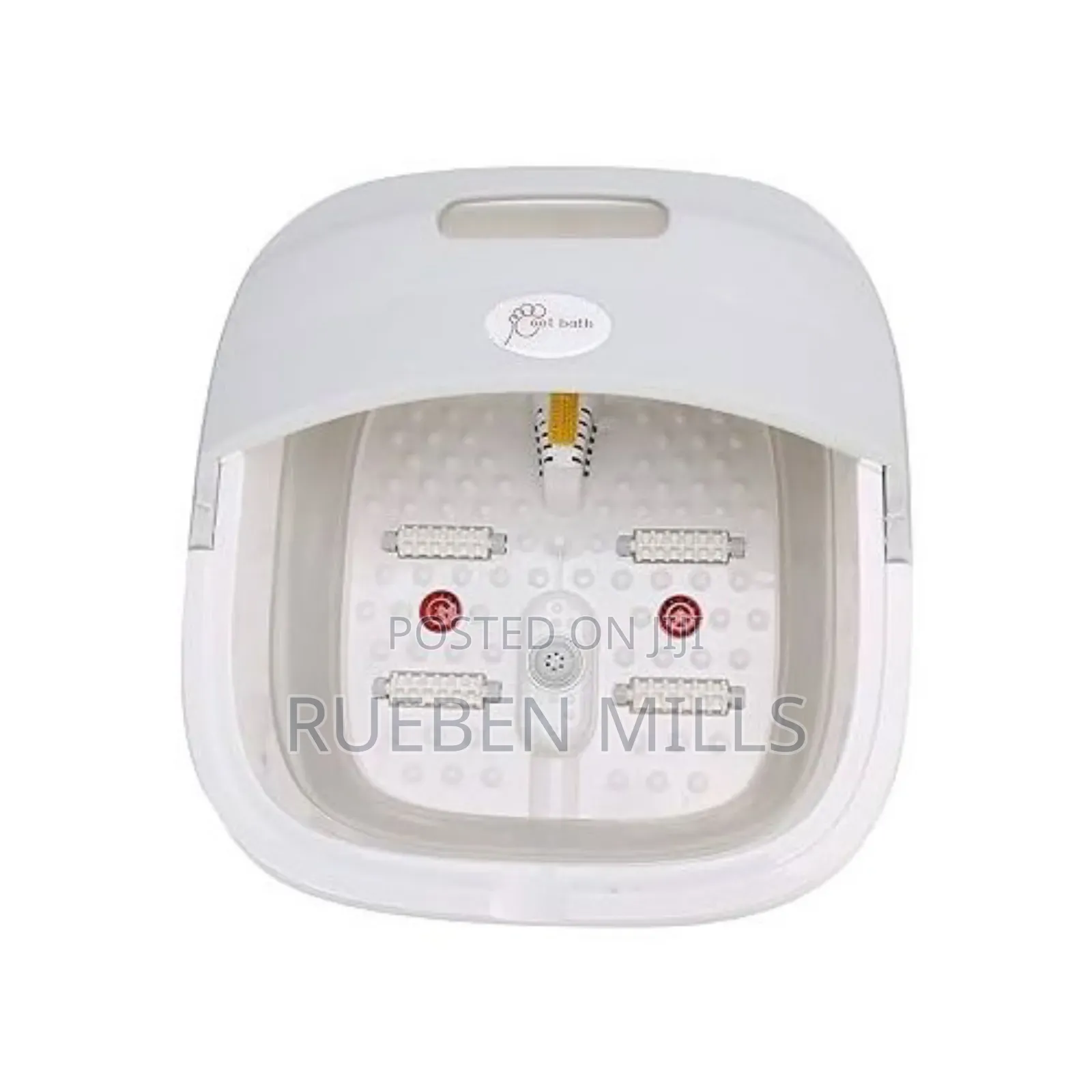 Gray and White Rf 368-Z Professional Pedicure Bowl Foot Spa