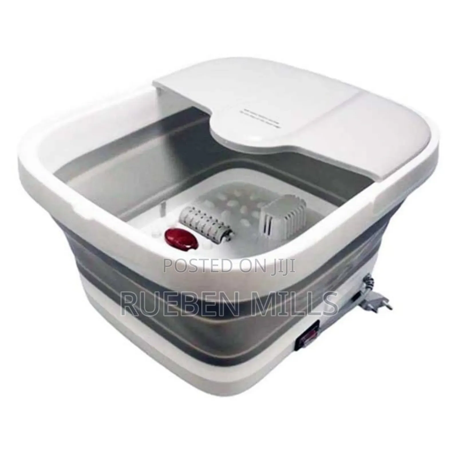 Gray and White Rf 368-Z Professional Pedicure Bowl Foot Spa