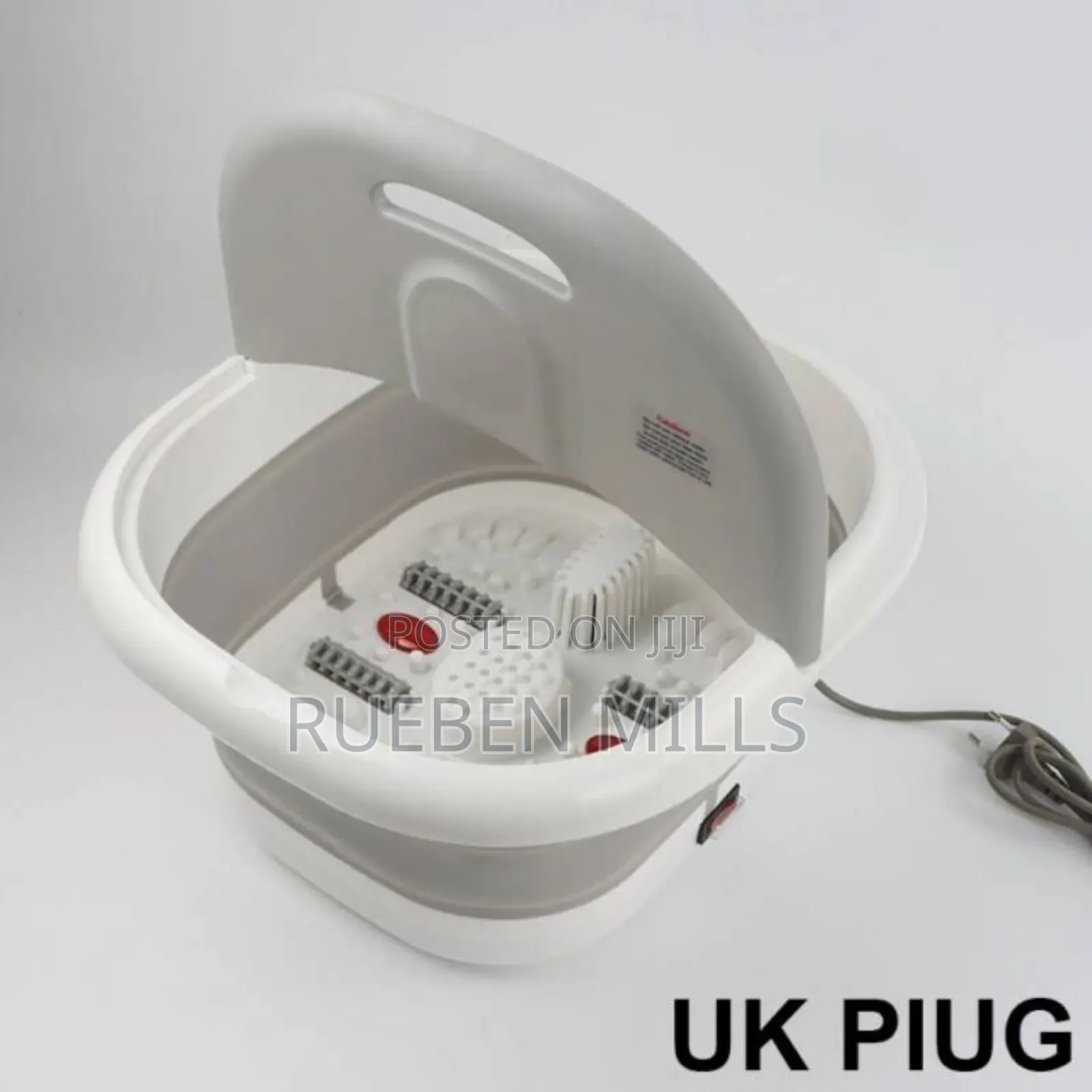 Relaxing Pedicure Bowl Machine With Heater and Bubbles.