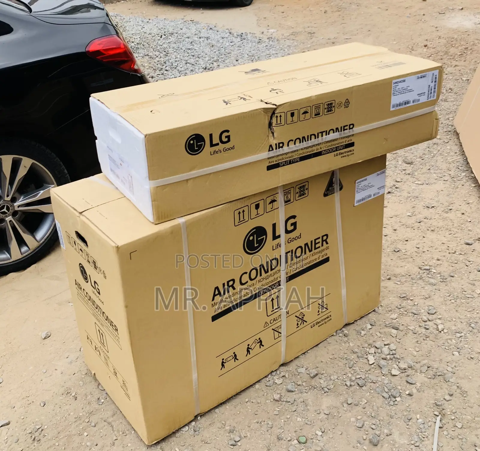 Durable LG 2.5hp Split Type Dual Inverter Air Conditioner.