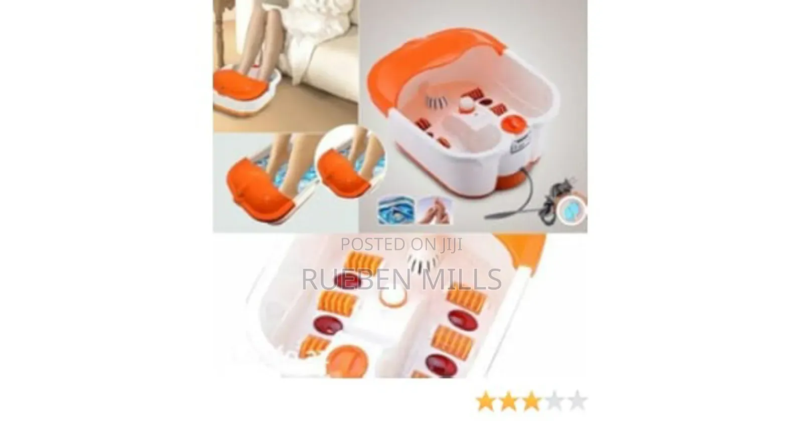 Big Plastic Pedicure Bowl