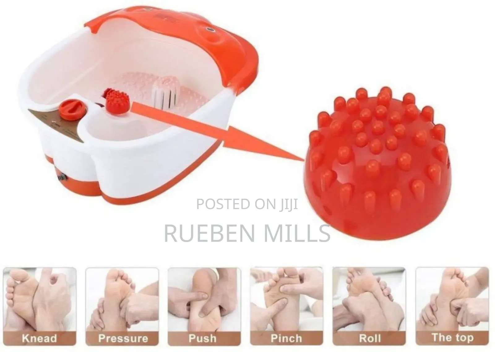 Footbath Massager / Pedicure Bowl / Foot Bath Spa Massager