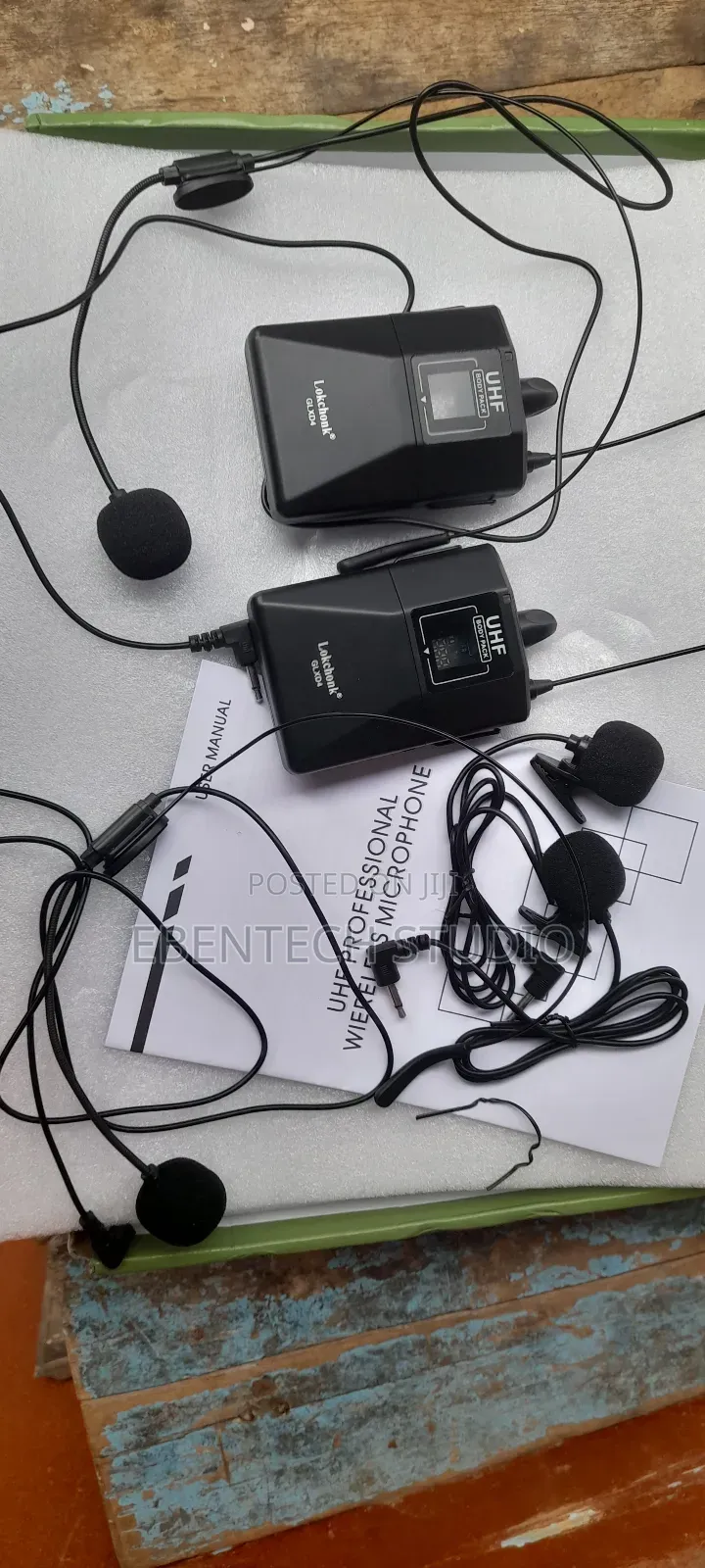 Wireless Lapel Lavalier Microphone System