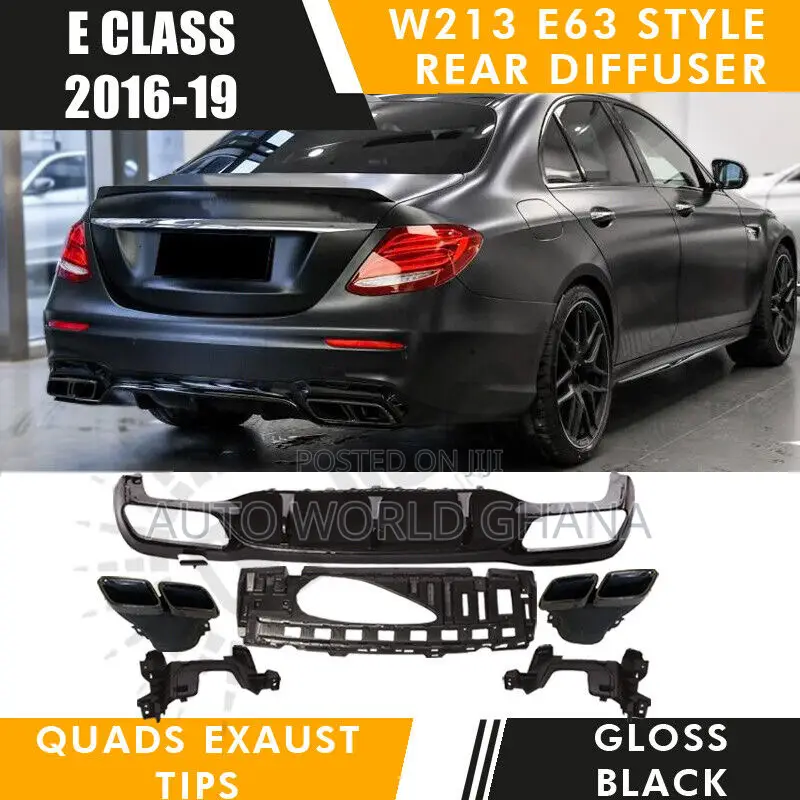 W213 Mercedes Benz E300 E43 E63 Amg Exhaust Diffuser