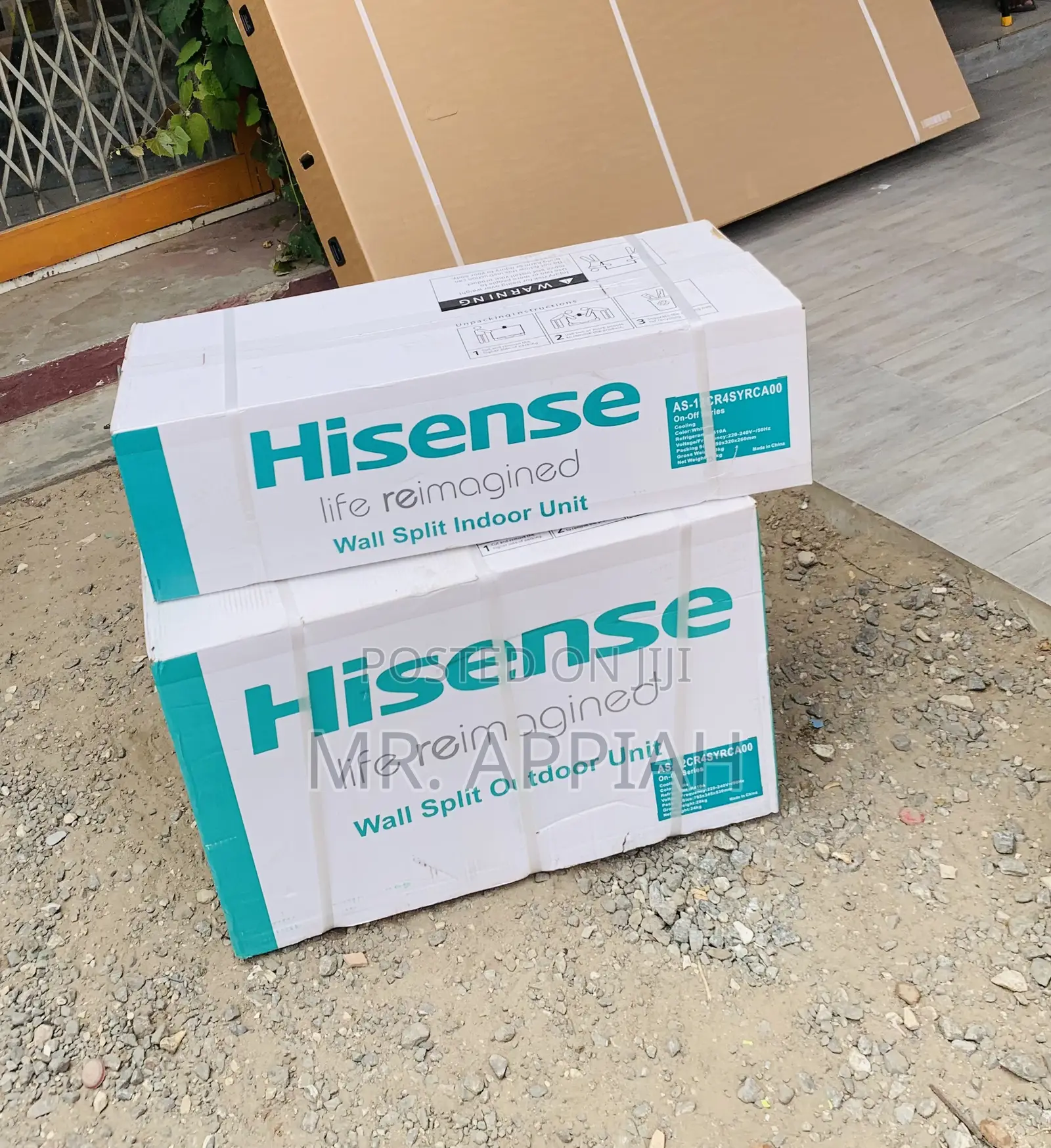 Super Cooling Hisence 2.5hp Non Inverter Split Electric Ac.