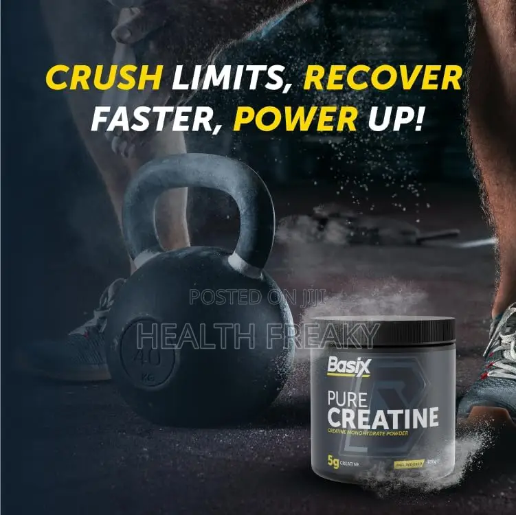 Creatine Basix Pure Creatine Monohydrate Muscle Builder