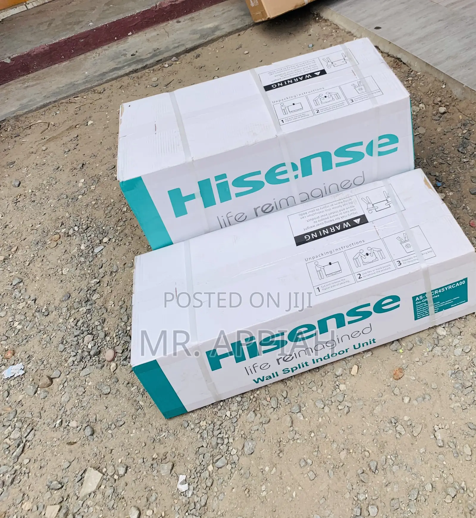 Adorable Hisence 1.5hp Non Inverter Split Air Conditioner.