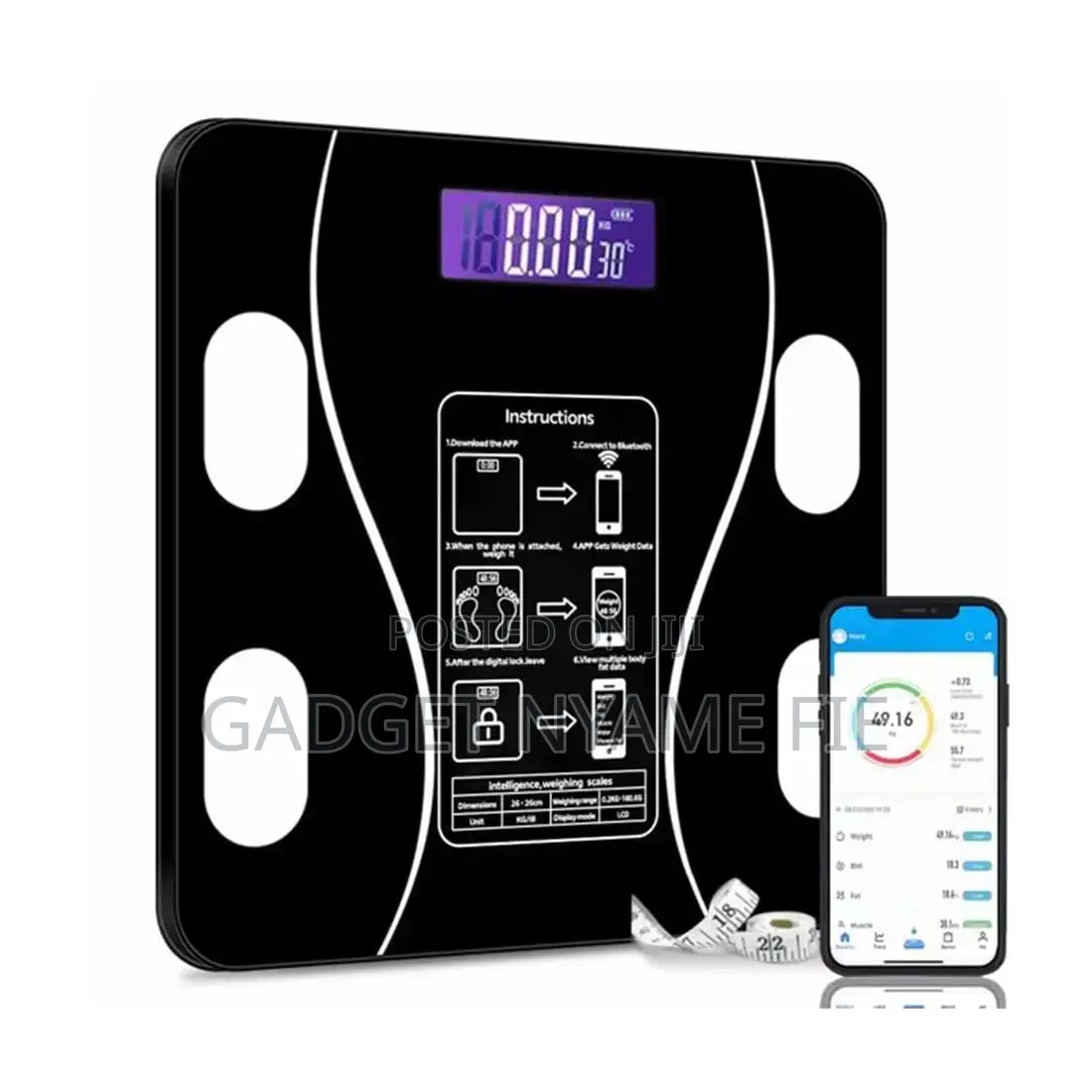 Smart Bathroom Body Scale
