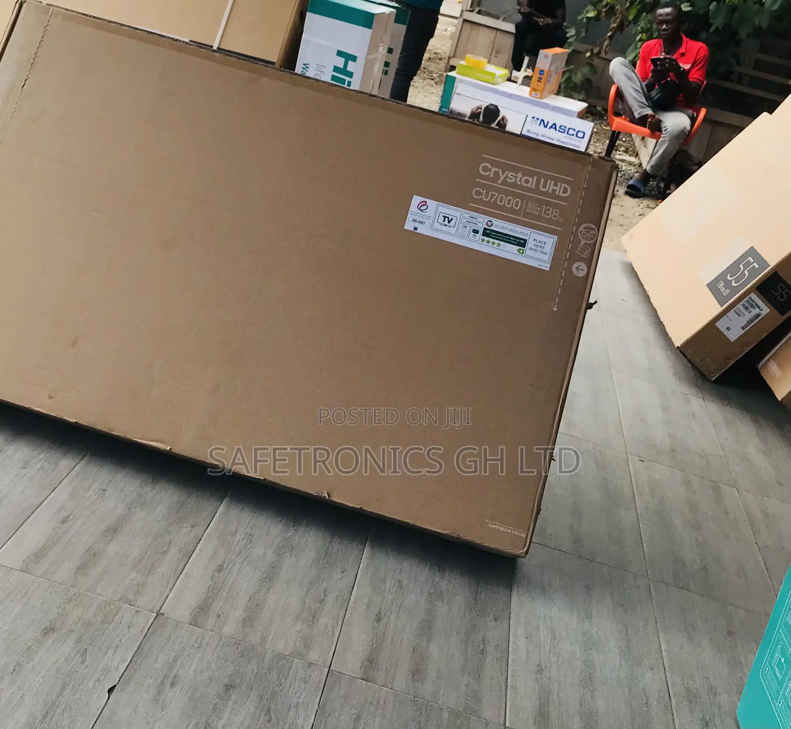 Uhd Led Smart Samsung Cu80 Sleek Android 55 Inch Tv