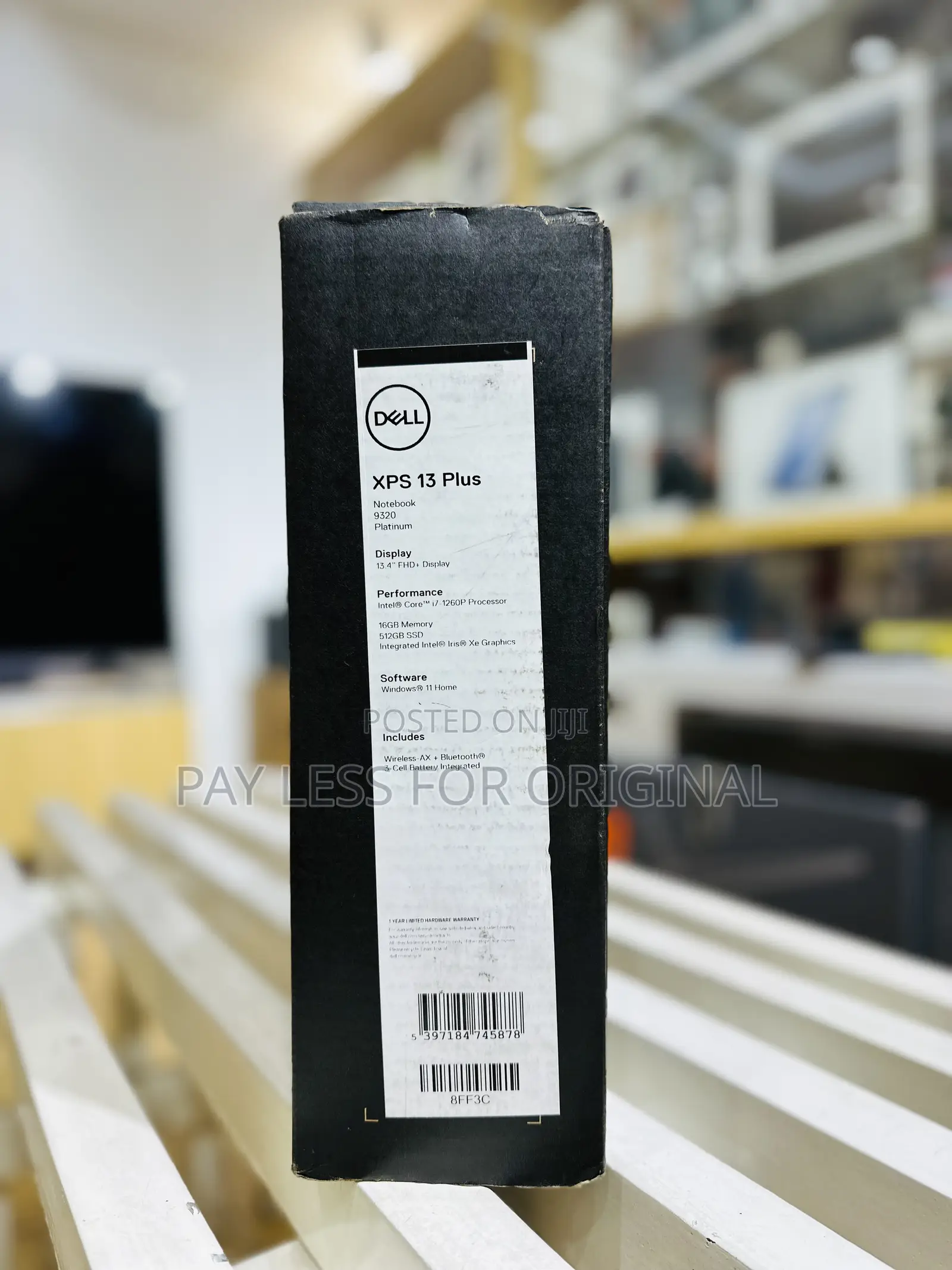 New Laptop Dell XPS 13 9320 16GB Intel Core I7 SSD 512GB