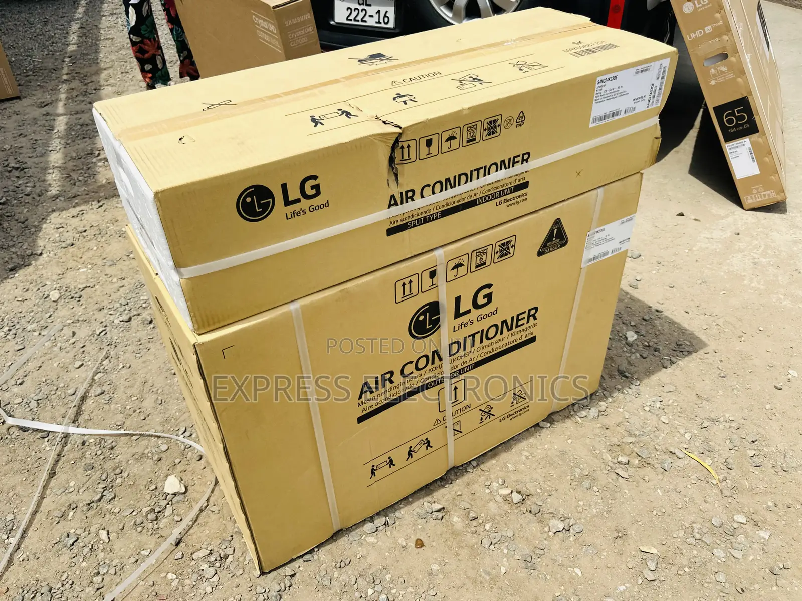 Eco Mode LG S12ATC AC Air Conditioner Split R410 Gas