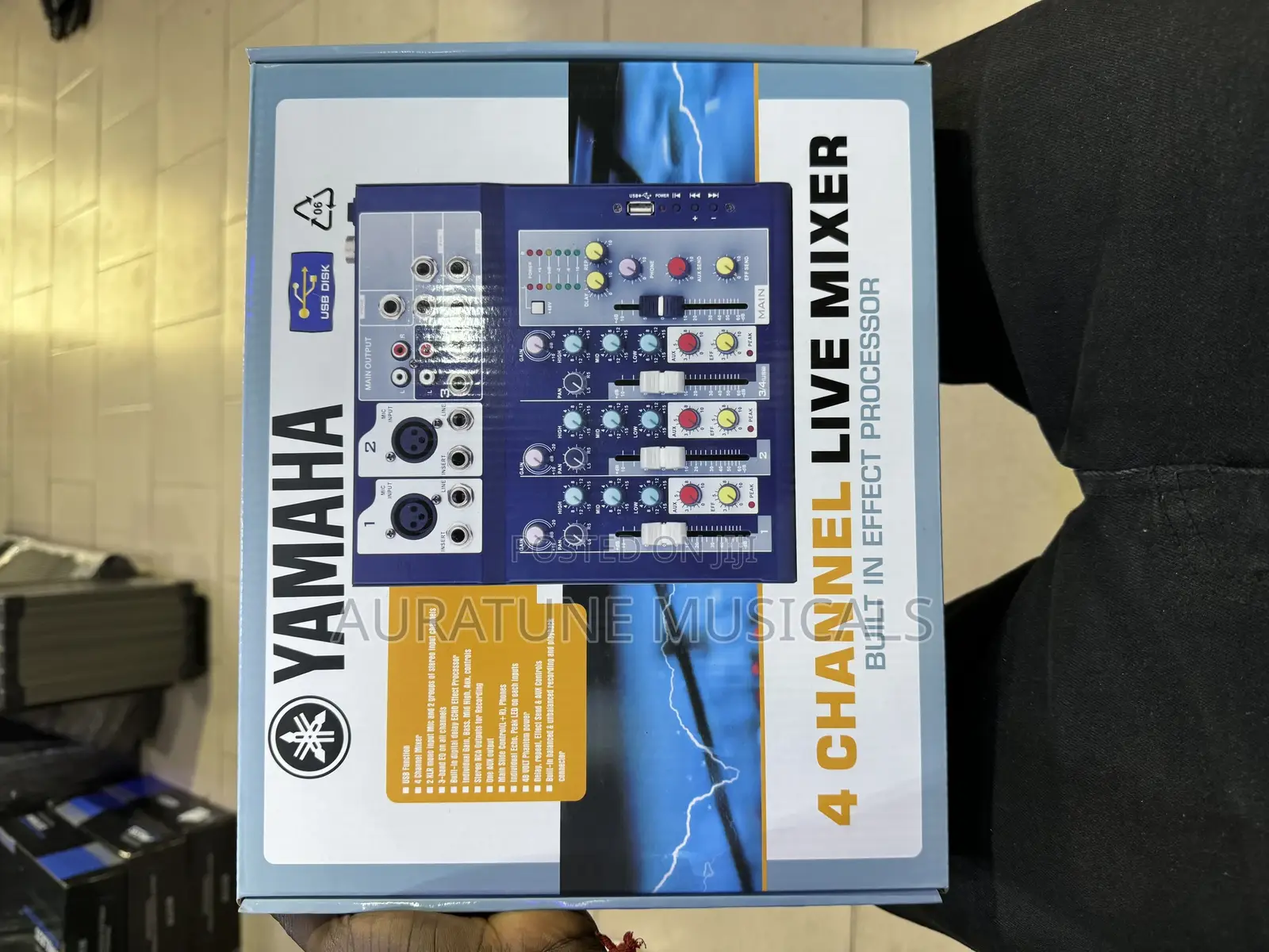 Yamaha 4 Channel Live Mixer