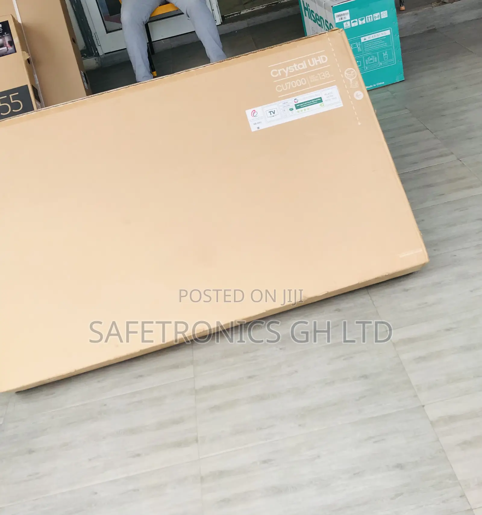 Sleek 43 Inch Smart Led Uhd Android Cu70 Samsung Tv