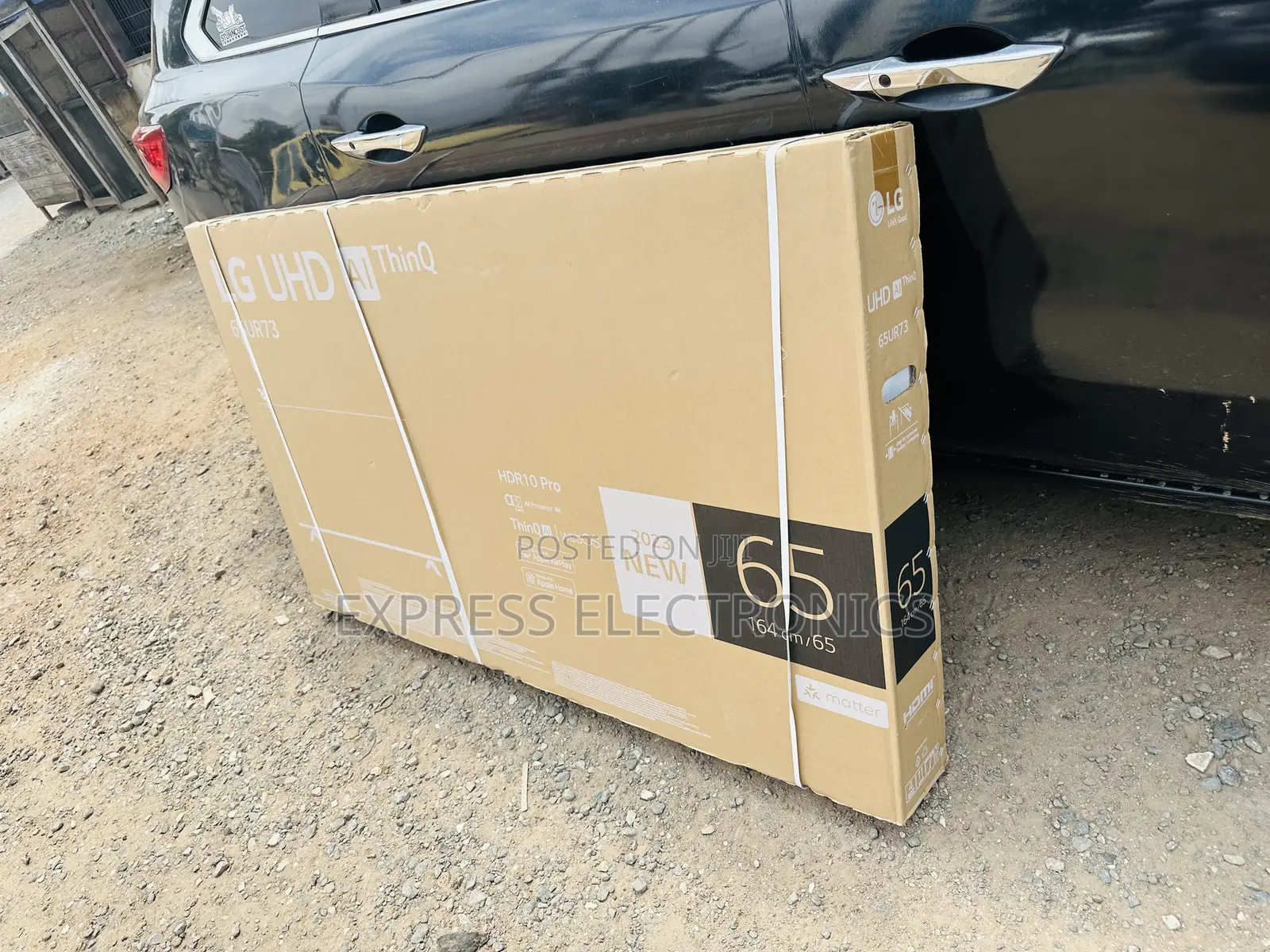 Available Now Slim UHD Smart Glossy Screen 65”UR73
