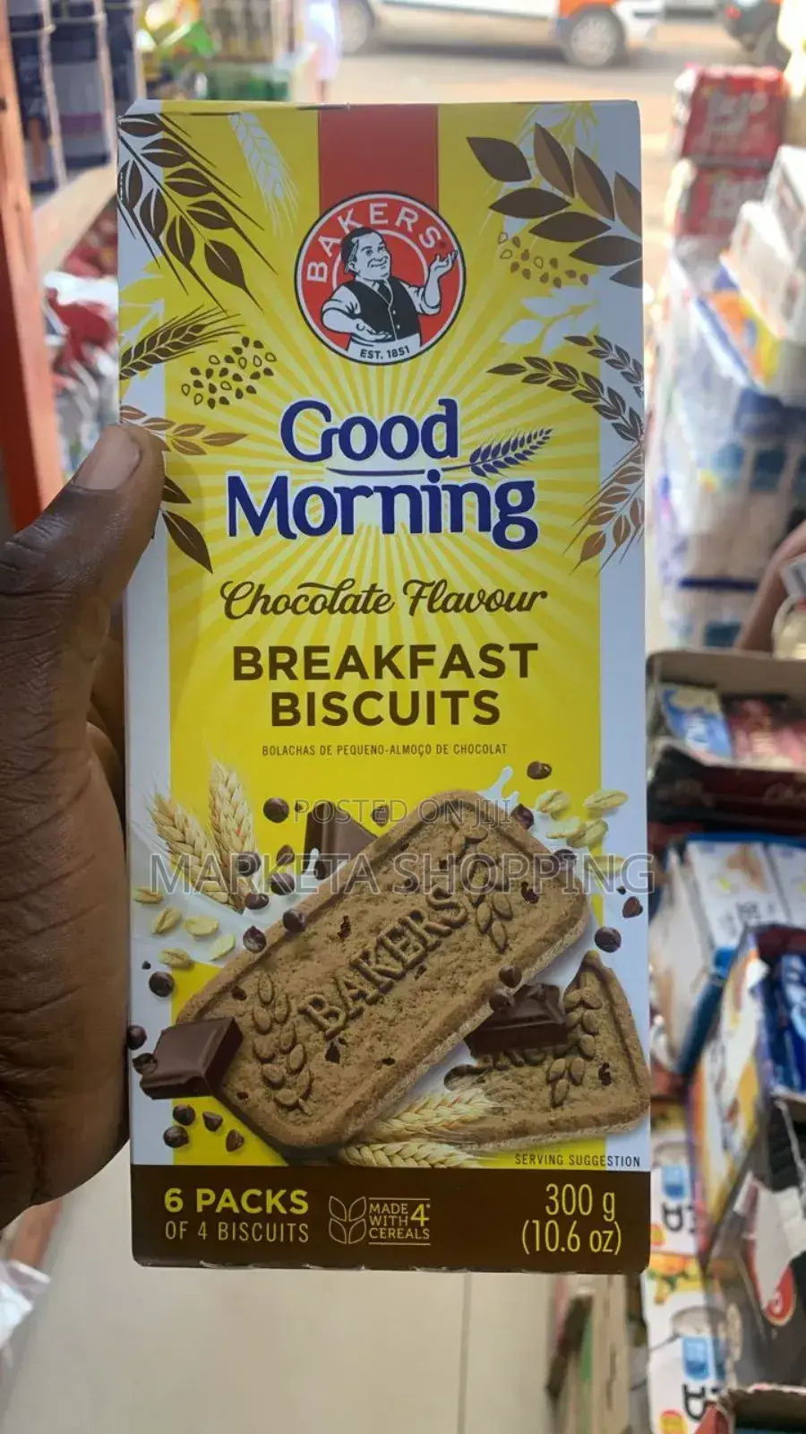 Goodmorning Breakfast Chocolate Biscuits 300g